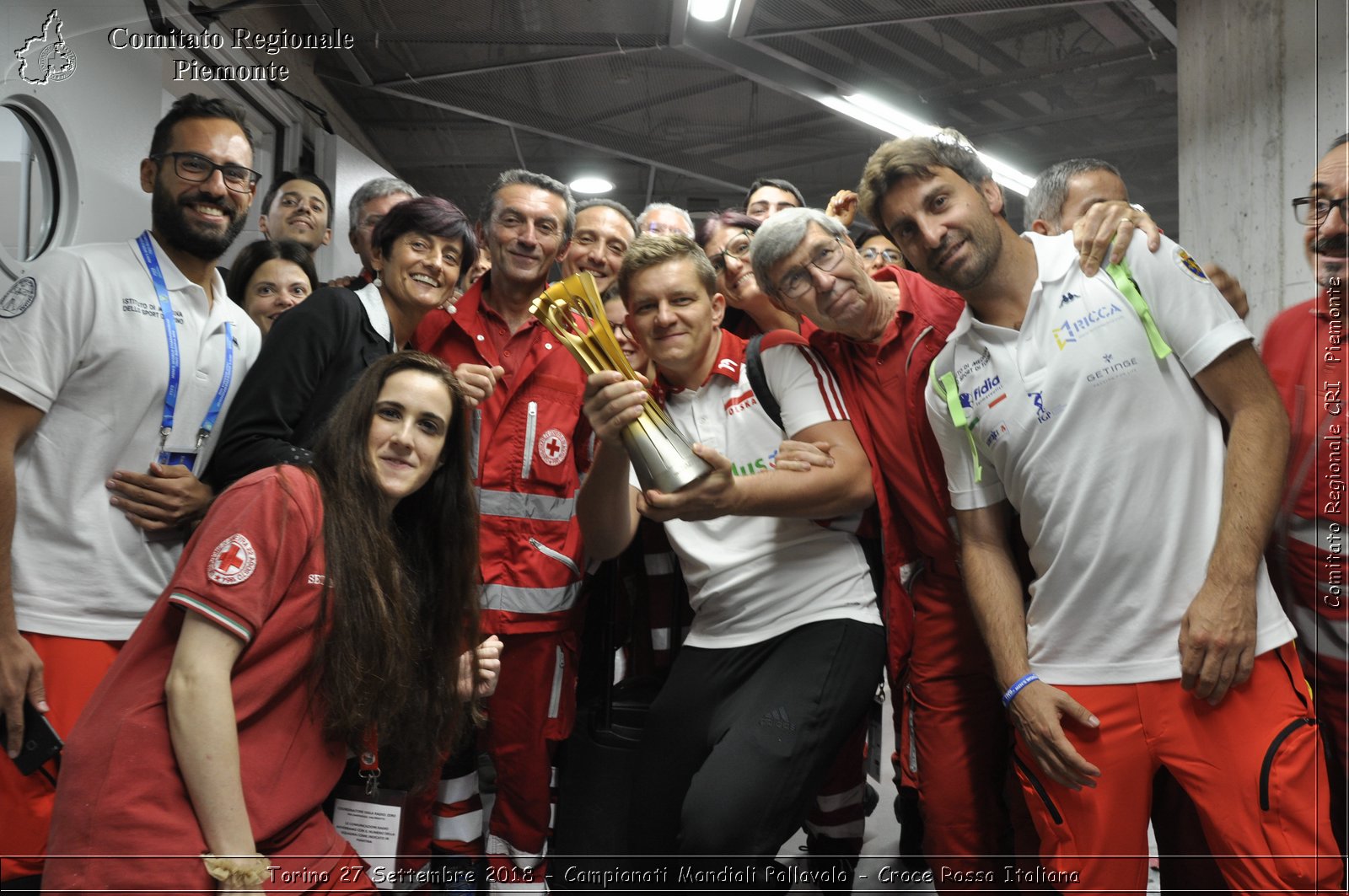 Torino 27 Settembre 2018 - Campionati Mondiali Pallavolo - Croce Rossa Italiana- Comitato Regionale del Piemonte