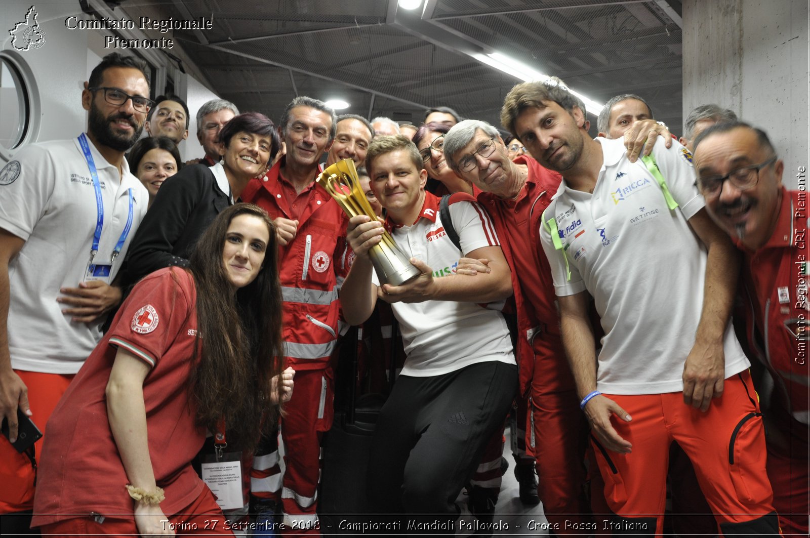 Torino 27 Settembre 2018 - Campionati Mondiali Pallavolo - Croce Rossa Italiana- Comitato Regionale del Piemonte