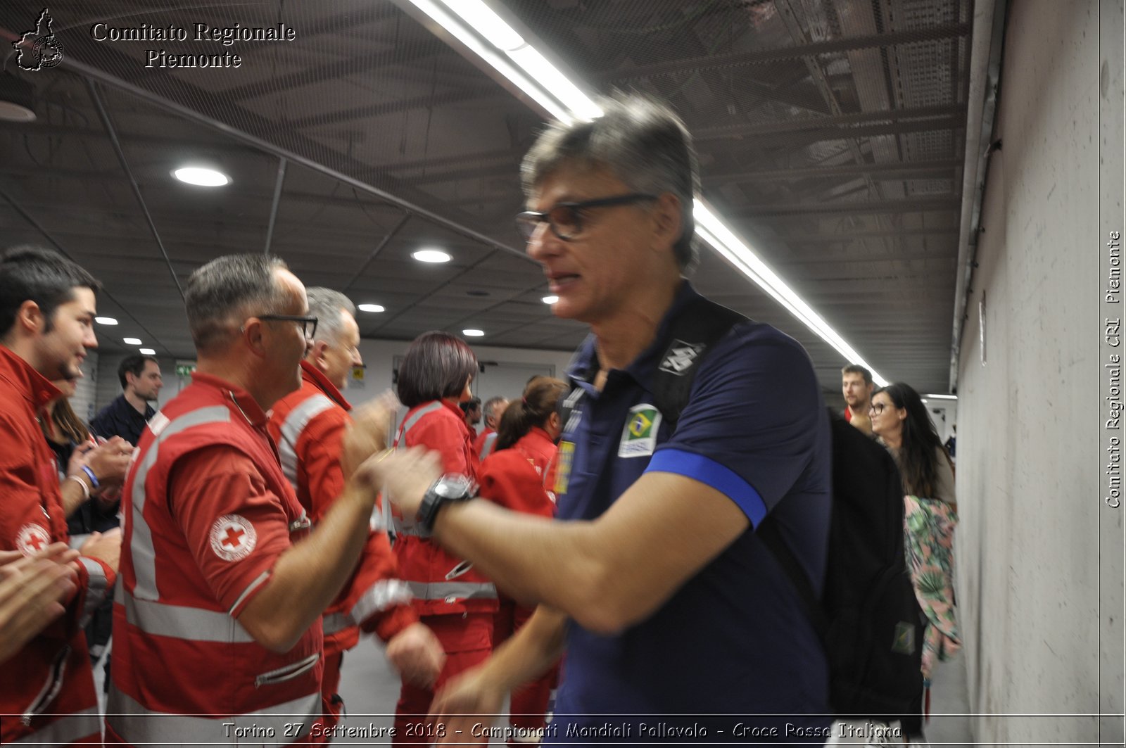 Torino 27 Settembre 2018 - Campionati Mondiali Pallavolo - Croce Rossa Italiana- Comitato Regionale del Piemonte