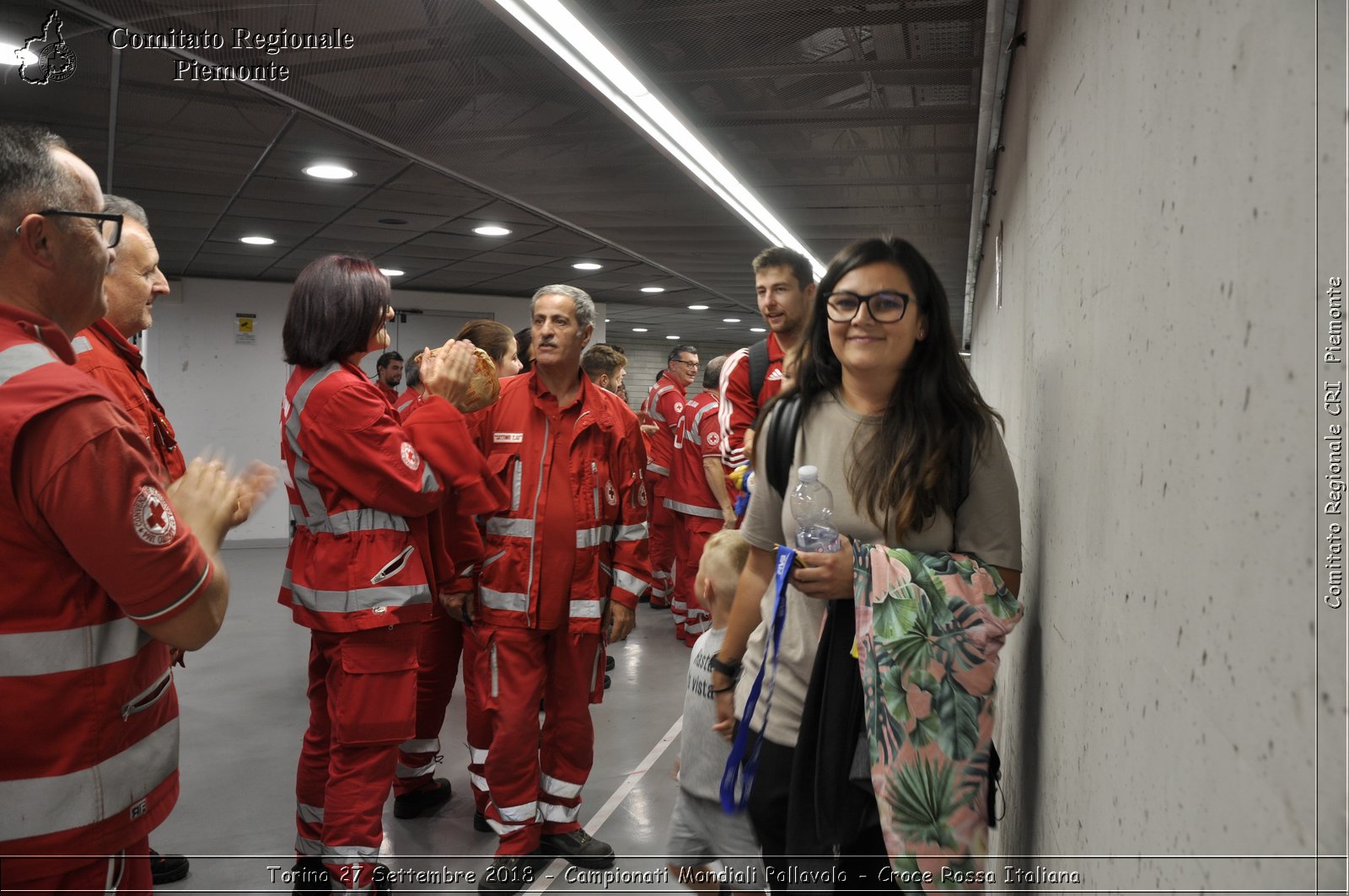 Torino 27 Settembre 2018 - Campionati Mondiali Pallavolo - Croce Rossa Italiana- Comitato Regionale del Piemonte