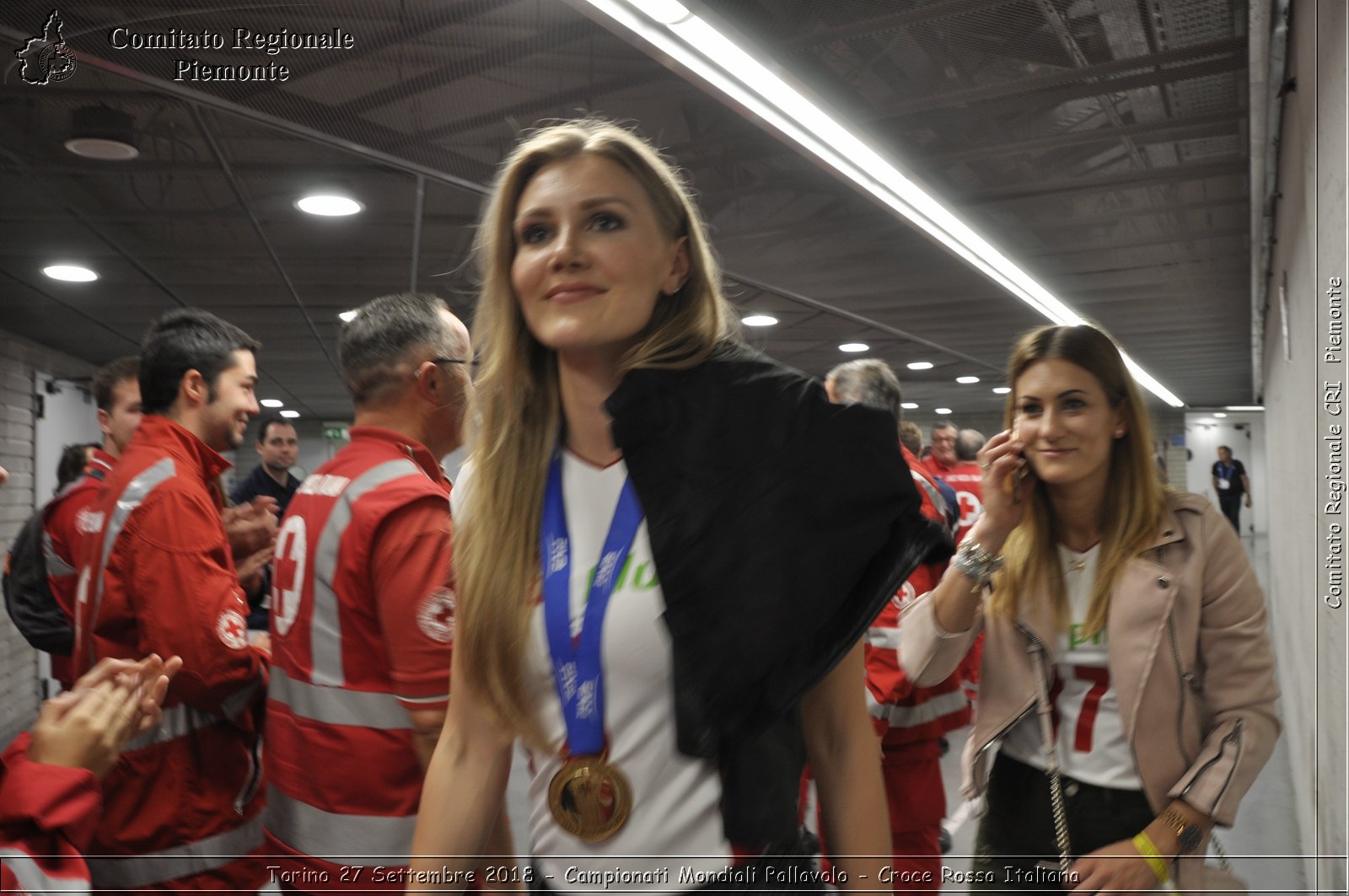 Torino 27 Settembre 2018 - Campionati Mondiali Pallavolo - Croce Rossa Italiana- Comitato Regionale del Piemonte