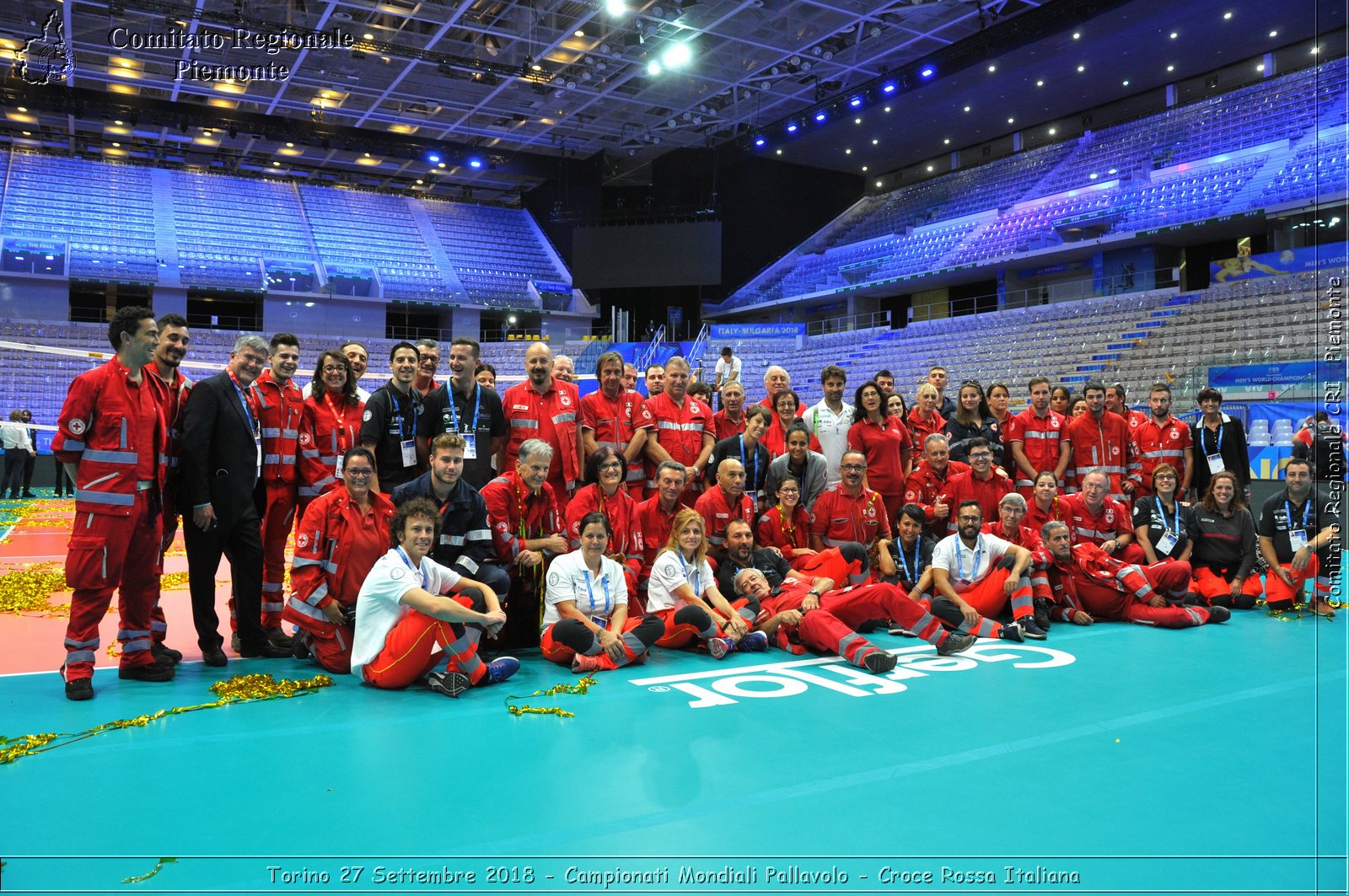 Torino 27 Settembre 2018 - Campionati Mondiali Pallavolo - Croce Rossa Italiana- Comitato Regionale del Piemonte