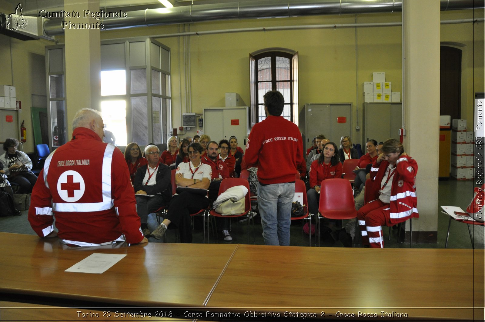 Torino 29 Settembre 2018 - Corso Formativo Obbiettivo Strategico 2 - Croce Rossa Italiana- Comitato Regionale del Piemonte