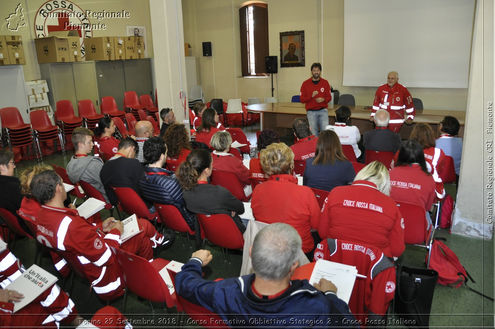 Torino 29 Settembre 2018 - Corso Formativo Obbiettivo Strategico 2 - Croce Rossa Italiana- Comitato Regionale del Piemonte