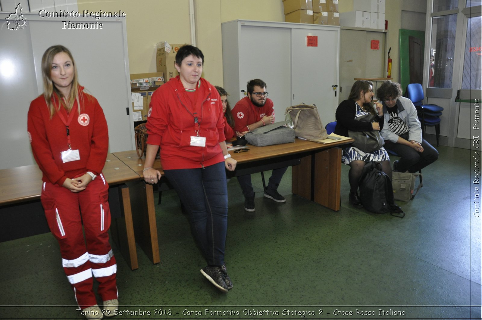 Torino 29 Settembre 2018 - Corso Formativo Obbiettivo Strategico 2 - Croce Rossa Italiana- Comitato Regionale del Piemonte