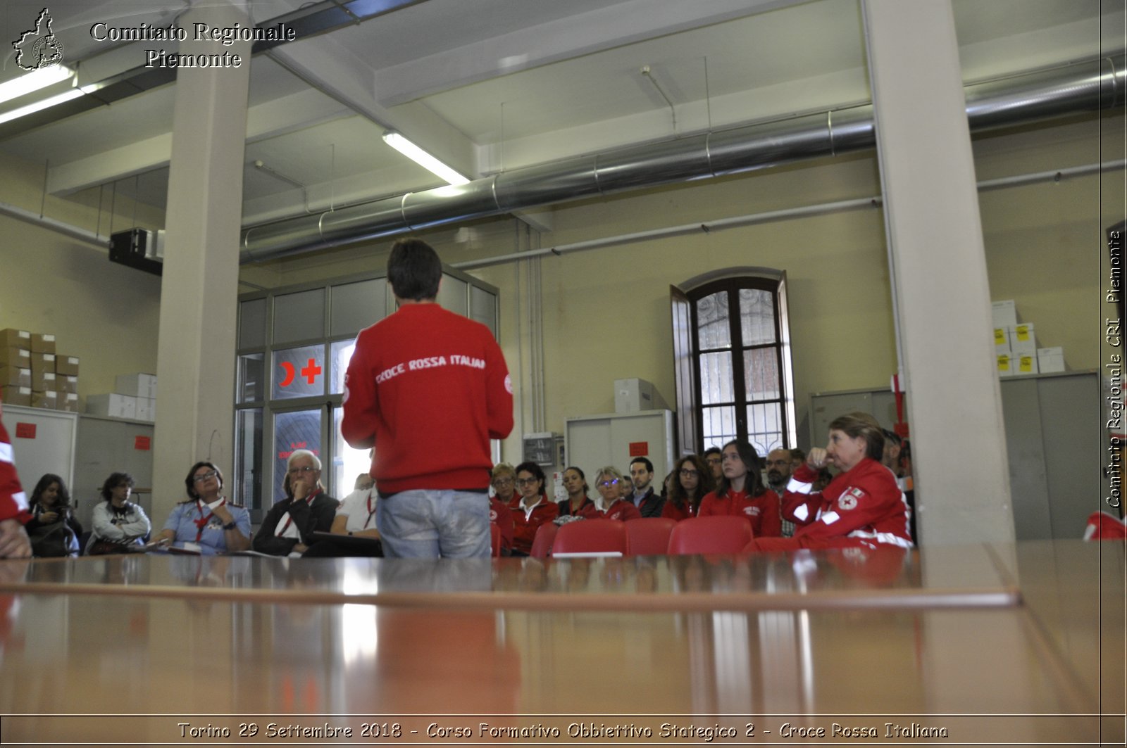 Torino 29 Settembre 2018 - Corso Formativo Obbiettivo Strategico 2 - Croce Rossa Italiana- Comitato Regionale del Piemonte