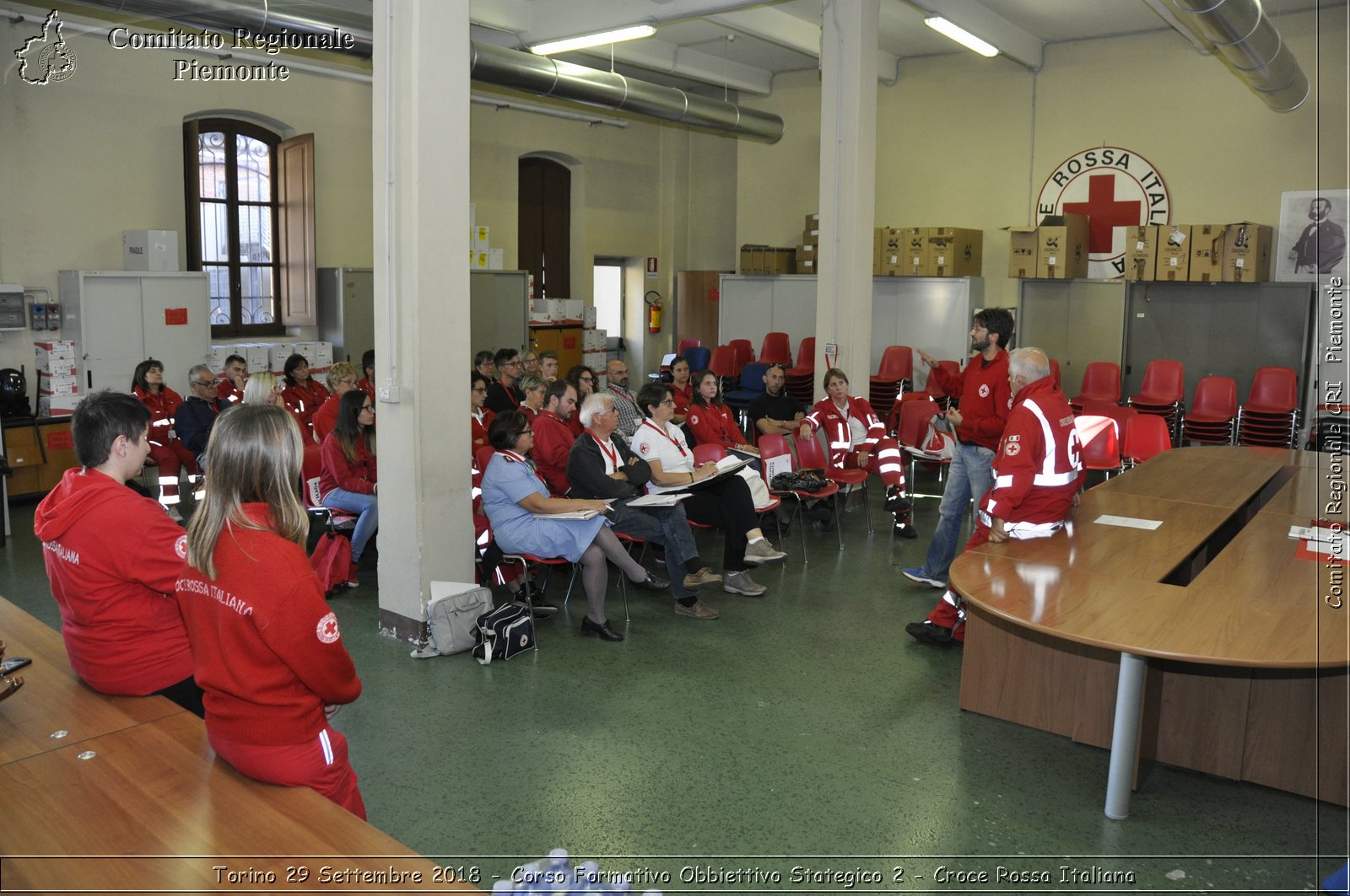 Torino 29 Settembre 2018 - Corso Formativo Obbiettivo Strategico 2 - Croce Rossa Italiana- Comitato Regionale del Piemonte