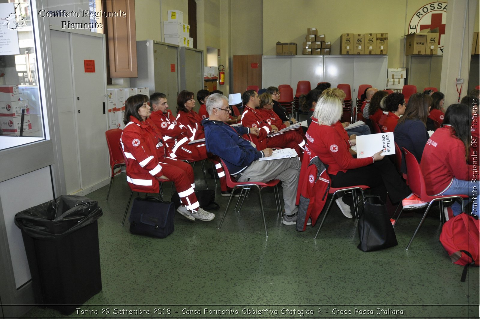 Torino 29 Settembre 2018 - Corso Formativo Obbiettivo Strategico 2 - Croce Rossa Italiana- Comitato Regionale del Piemonte