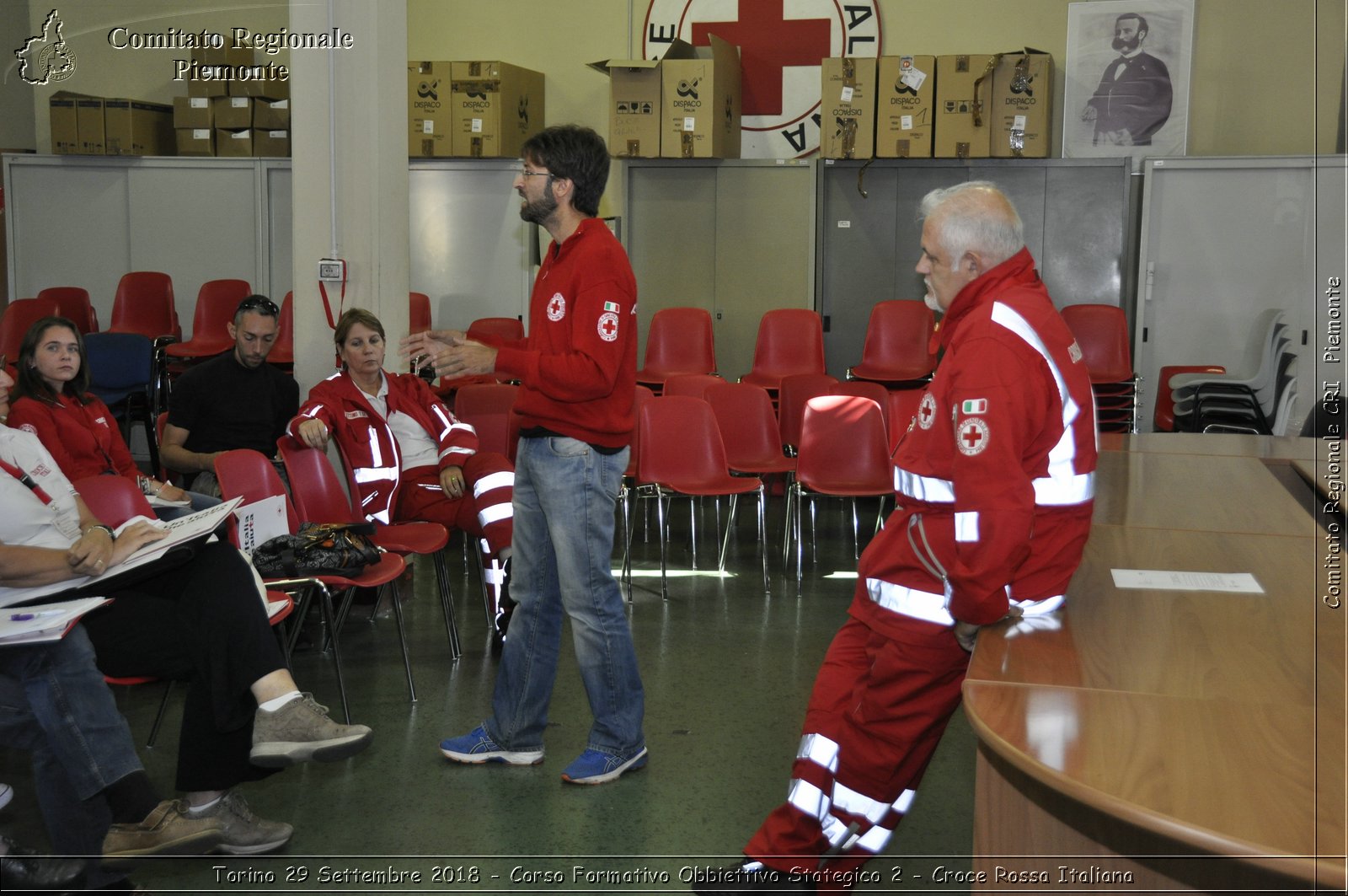 Torino 29 Settembre 2018 - Corso Formativo Obbiettivo Strategico 2 - Croce Rossa Italiana- Comitato Regionale del Piemonte