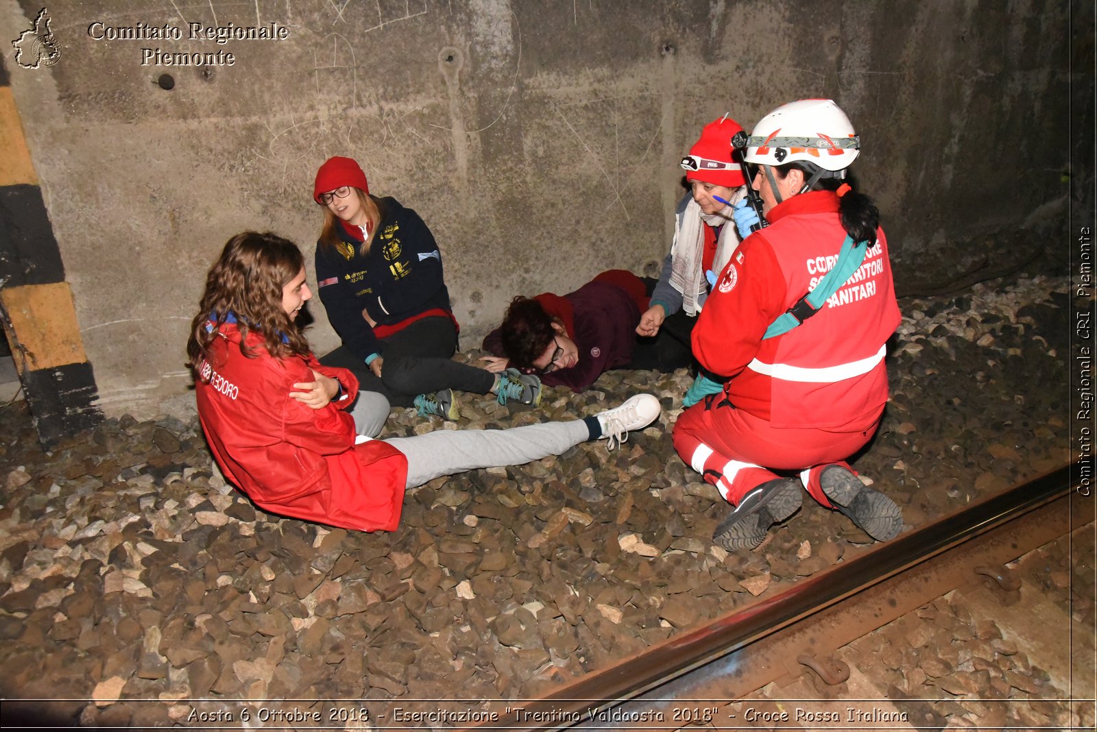 Aosta 6 Ottobre 2018 - Esercitazione "Trentino Valdaosta 2018" - Croce Rossa Italiana- Comitato Regionale del Piemonte