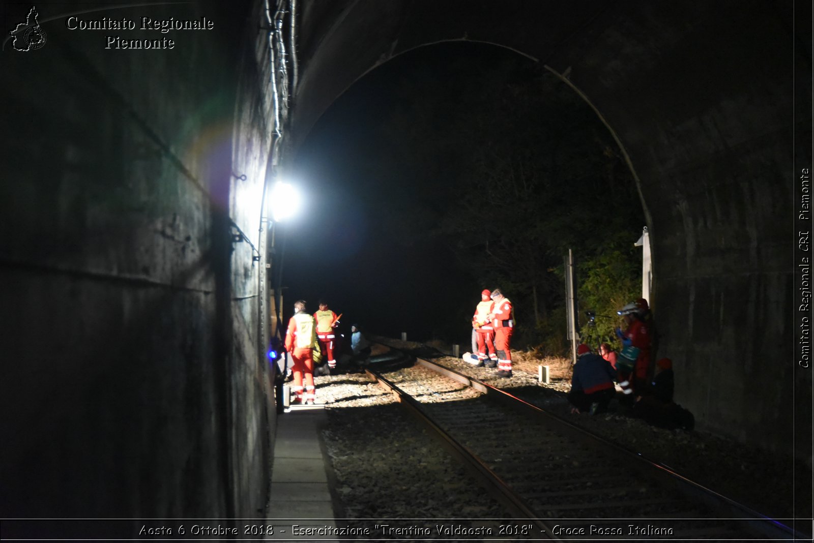 Aosta 6 Ottobre 2018 - Esercitazione "Trentino Valdaosta 2018" - Croce Rossa Italiana- Comitato Regionale del Piemonte