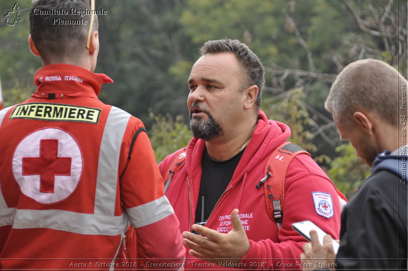 Aosta 6 Ottobre 2018 - Esercitazione "Trentino Valdaosta 2018" - Croce Rossa Italiana- Comitato Regionale del Piemonte