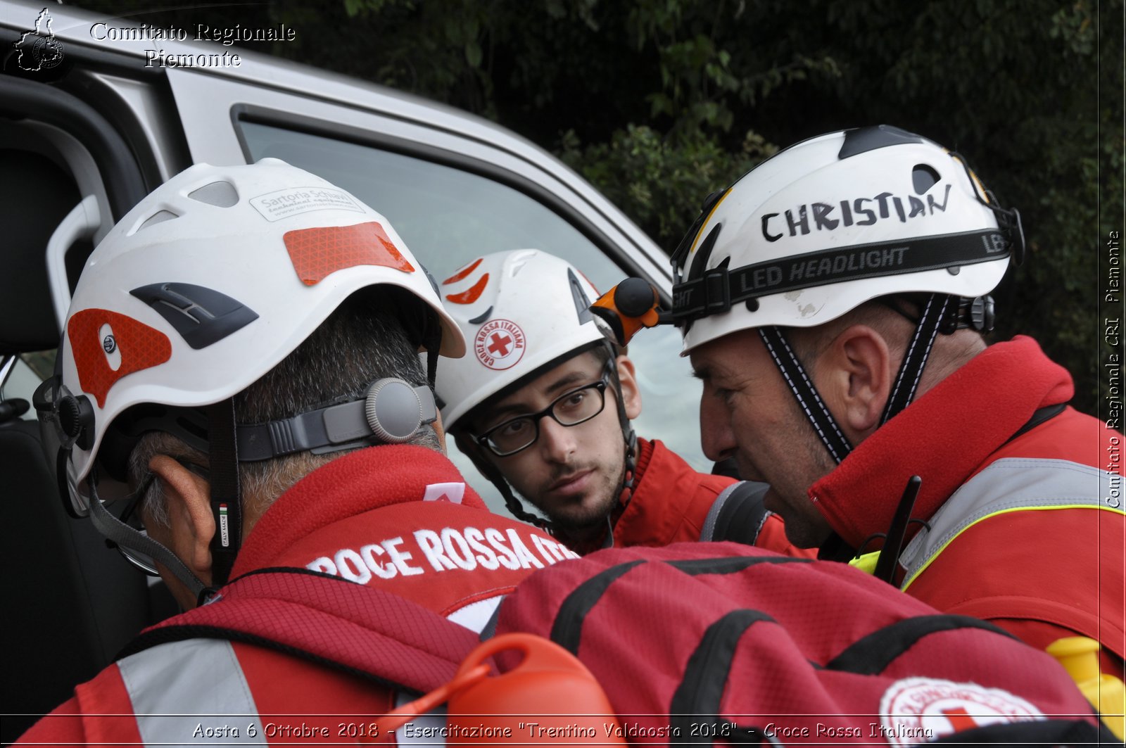 Aosta 6 Ottobre 2018 - Esercitazione "Trentino Valdaosta 2018" - Croce Rossa Italiana- Comitato Regionale del Piemonte