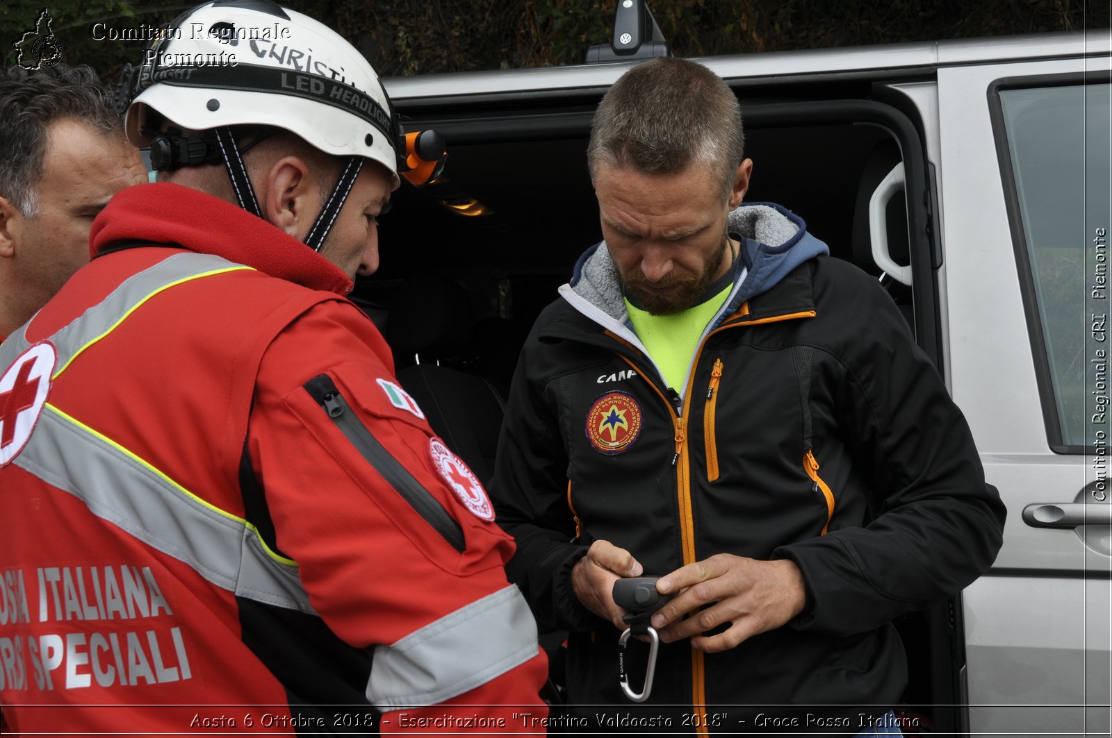 Aosta 6 Ottobre 2018 - Esercitazione "Trentino Valdaosta 2018" - Croce Rossa Italiana- Comitato Regionale del Piemonte