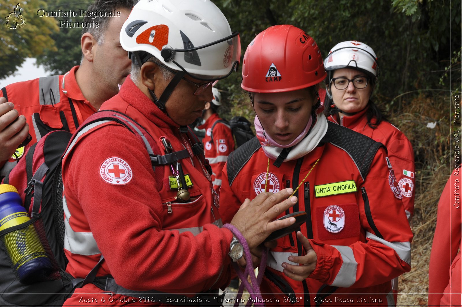 Aosta 6 Ottobre 2018 - Esercitazione "Trentino Valdaosta 2018" - Croce Rossa Italiana- Comitato Regionale del Piemonte