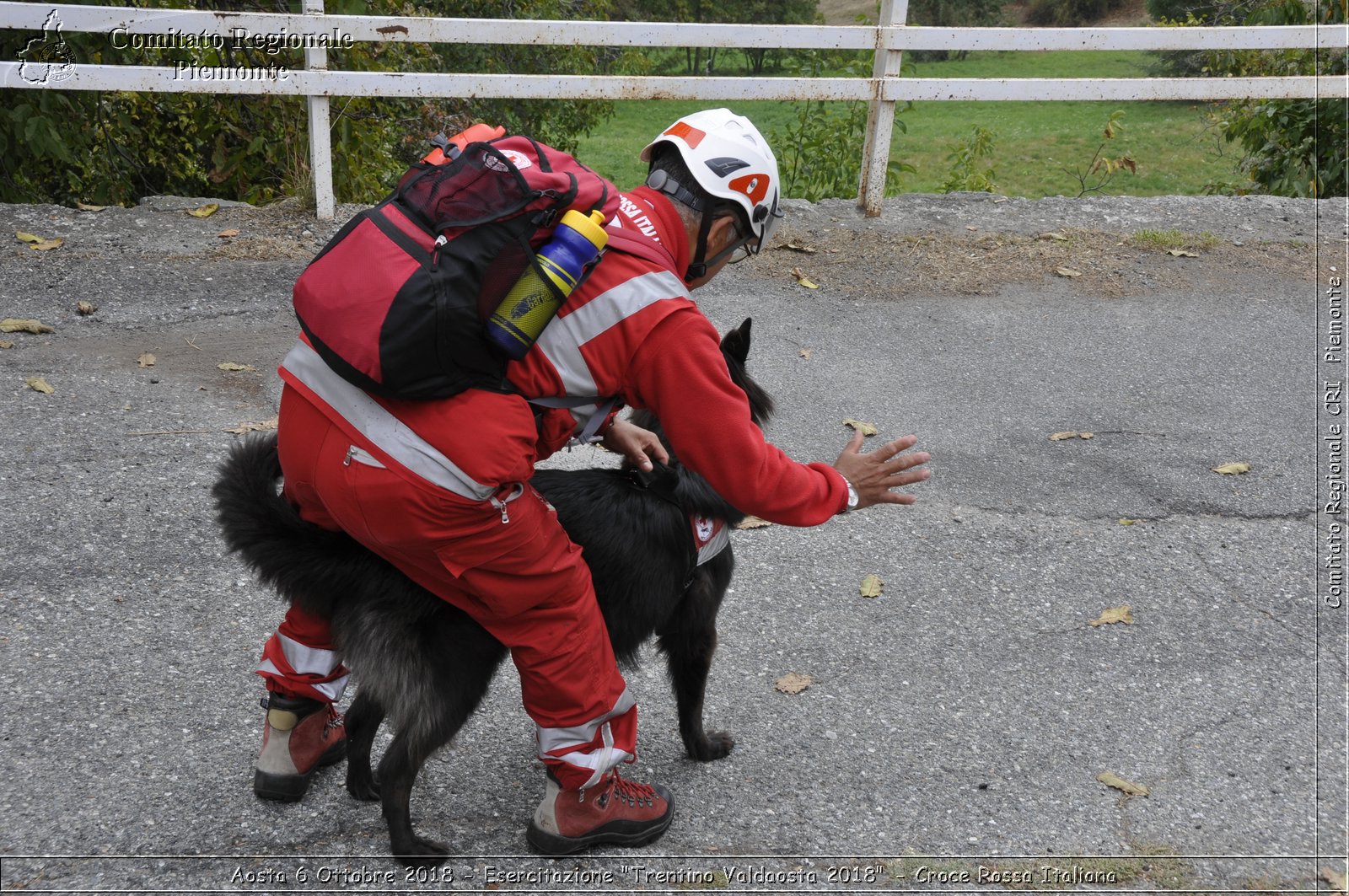 Aosta 6 Ottobre 2018 - Esercitazione "Trentino Valdaosta 2018" - Croce Rossa Italiana- Comitato Regionale del Piemonte