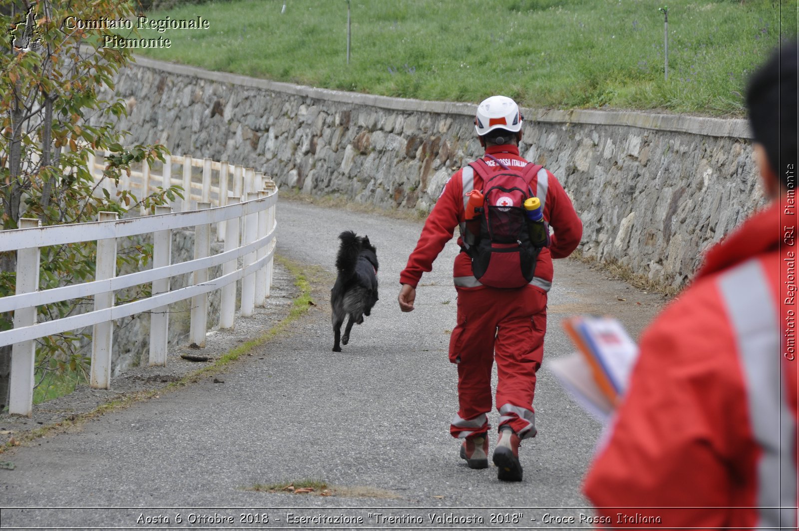 Aosta 6 Ottobre 2018 - Esercitazione "Trentino Valdaosta 2018" - Croce Rossa Italiana- Comitato Regionale del Piemonte