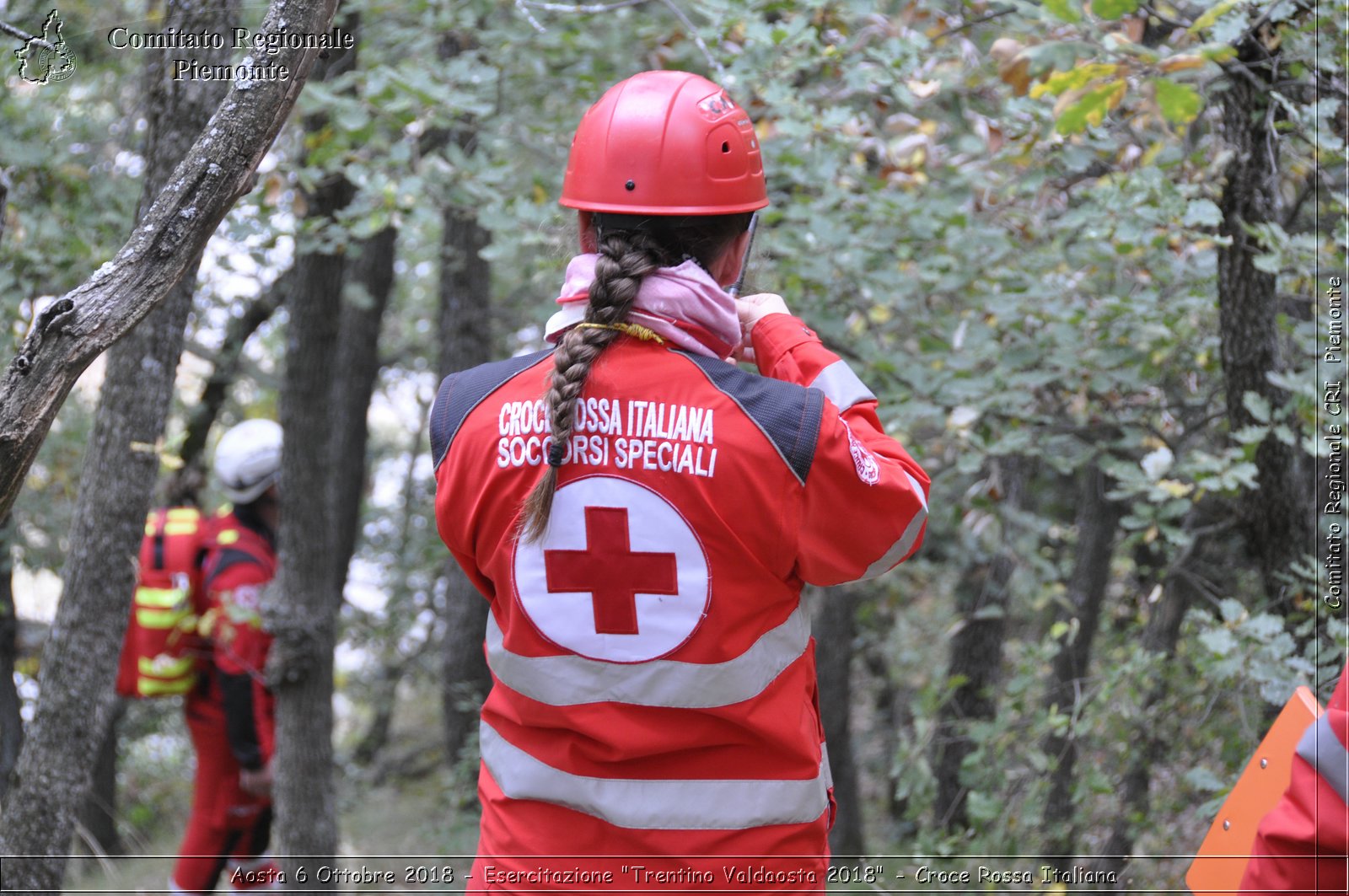 Aosta 6 Ottobre 2018 - Esercitazione "Trentino Valdaosta 2018" - Croce Rossa Italiana- Comitato Regionale del Piemonte