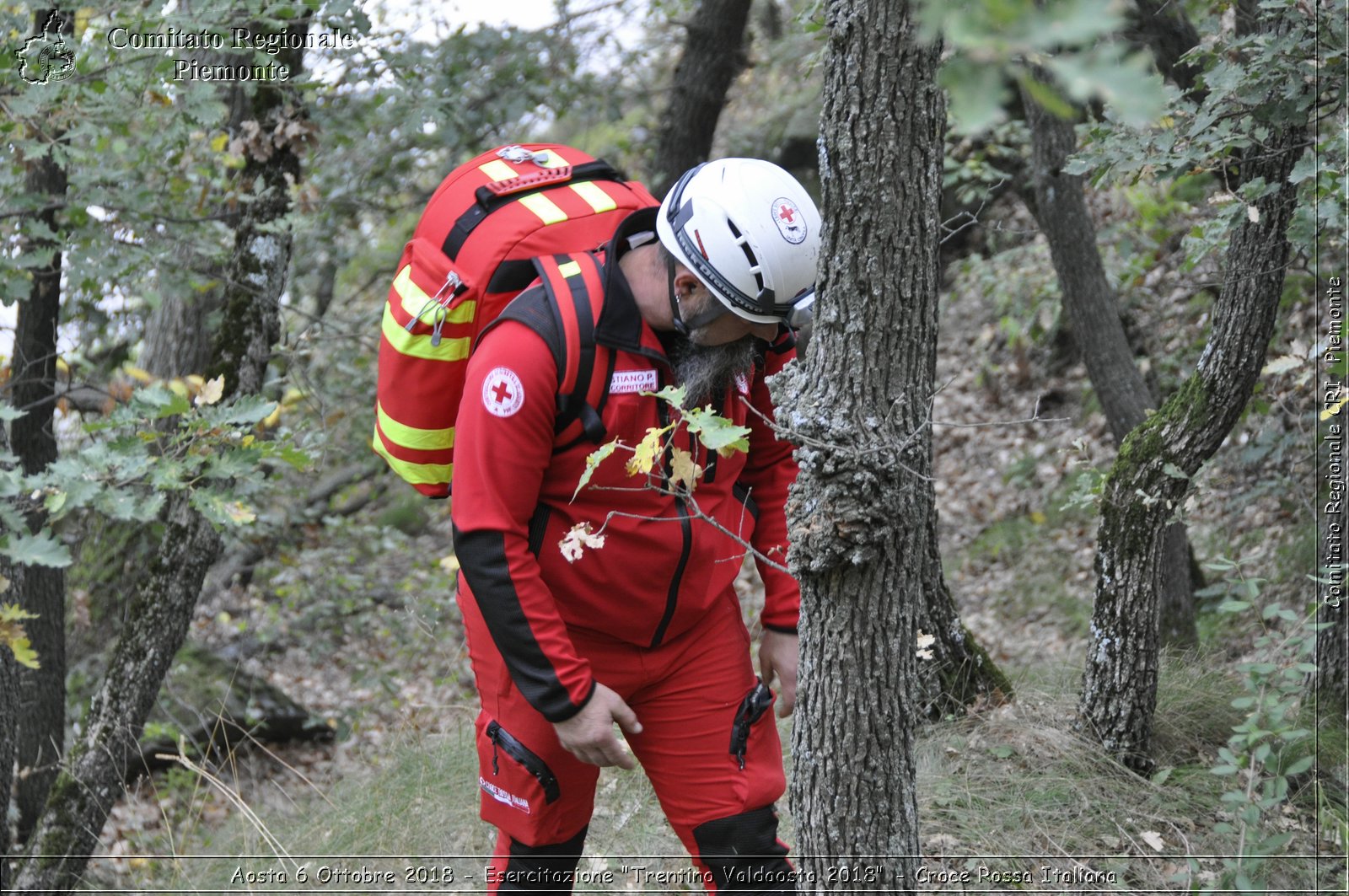 Aosta 6 Ottobre 2018 - Esercitazione "Trentino Valdaosta 2018" - Croce Rossa Italiana- Comitato Regionale del Piemonte