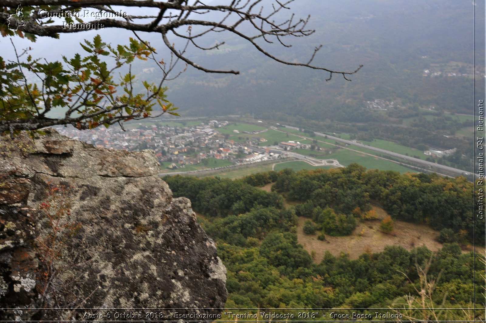 Aosta 6 Ottobre 2018 - Esercitazione "Trentino Valdaosta 2018" - Croce Rossa Italiana- Comitato Regionale del Piemonte