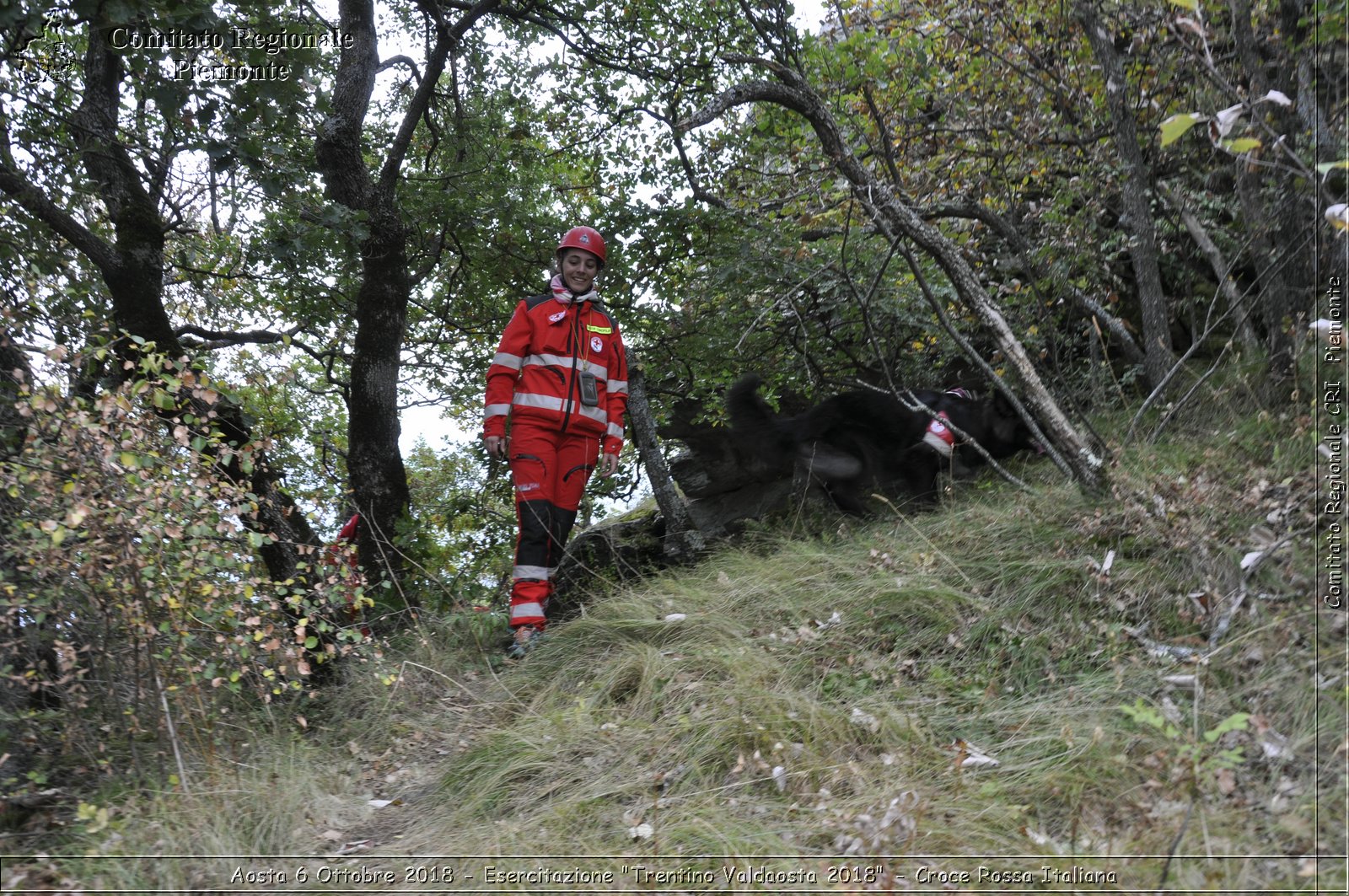 Aosta 6 Ottobre 2018 - Esercitazione "Trentino Valdaosta 2018" - Croce Rossa Italiana- Comitato Regionale del Piemonte