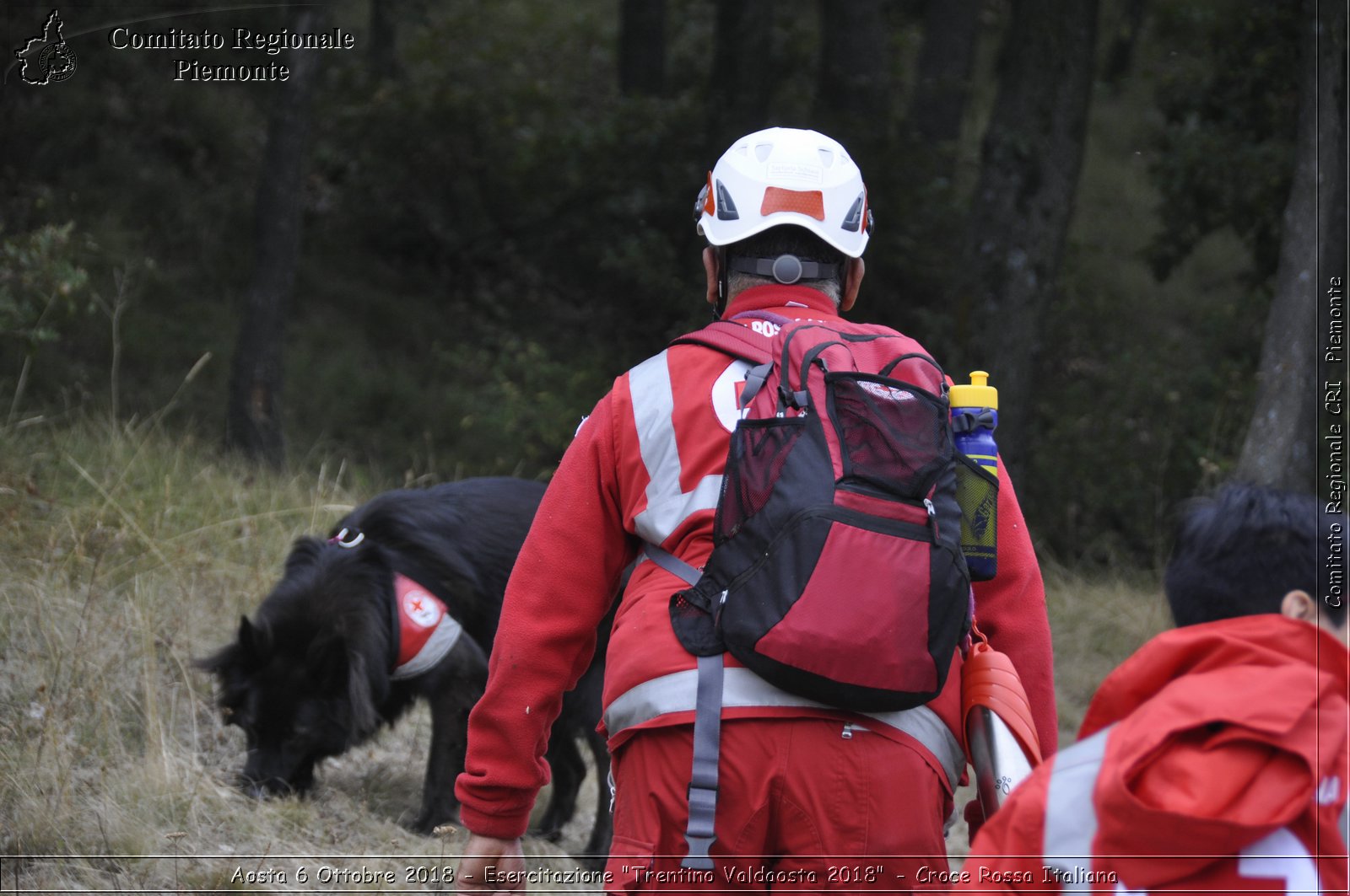 Aosta 6 Ottobre 2018 - Esercitazione "Trentino Valdaosta 2018" - Croce Rossa Italiana- Comitato Regionale del Piemonte