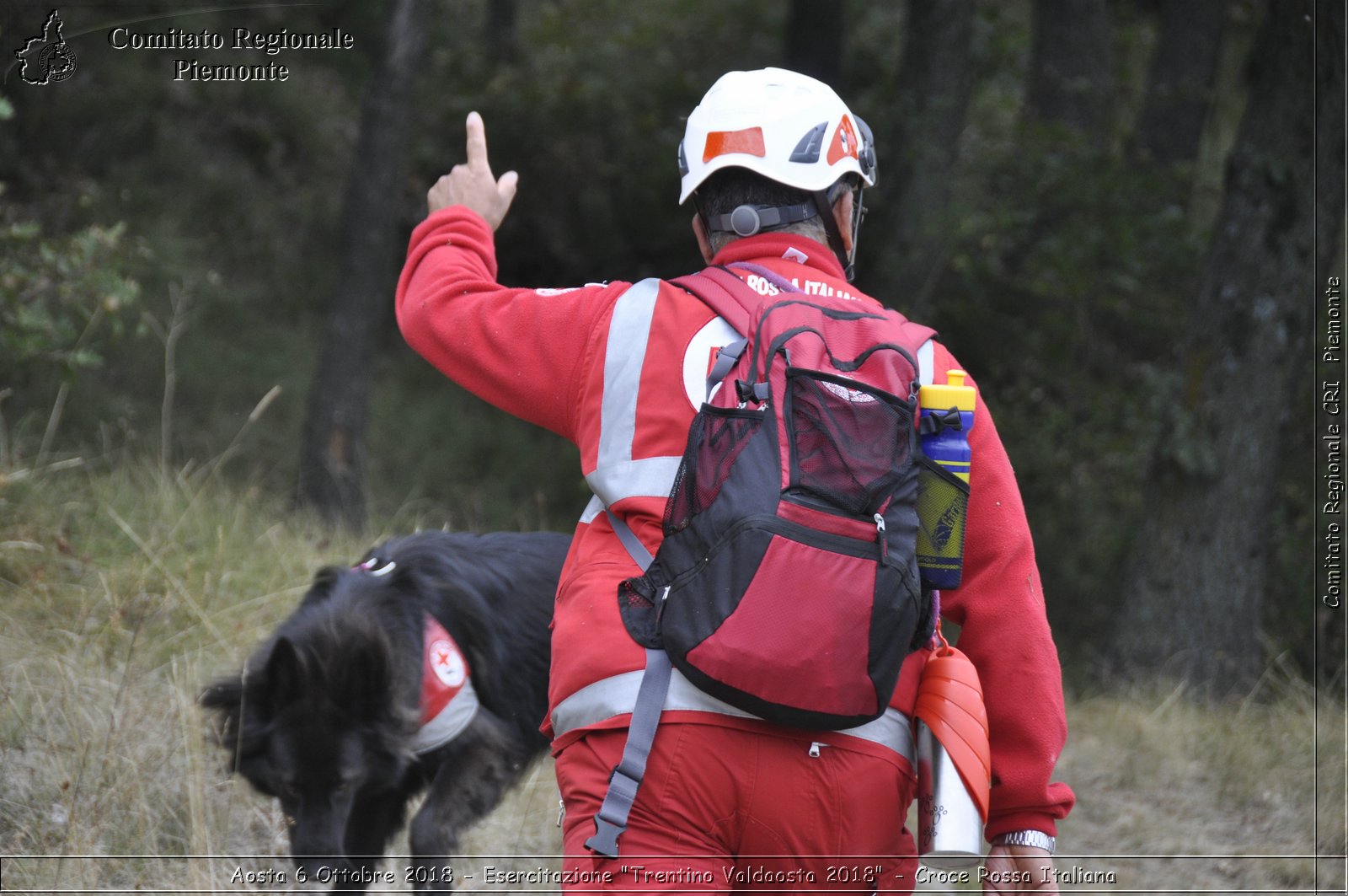 Aosta 6 Ottobre 2018 - Esercitazione "Trentino Valdaosta 2018" - Croce Rossa Italiana- Comitato Regionale del Piemonte