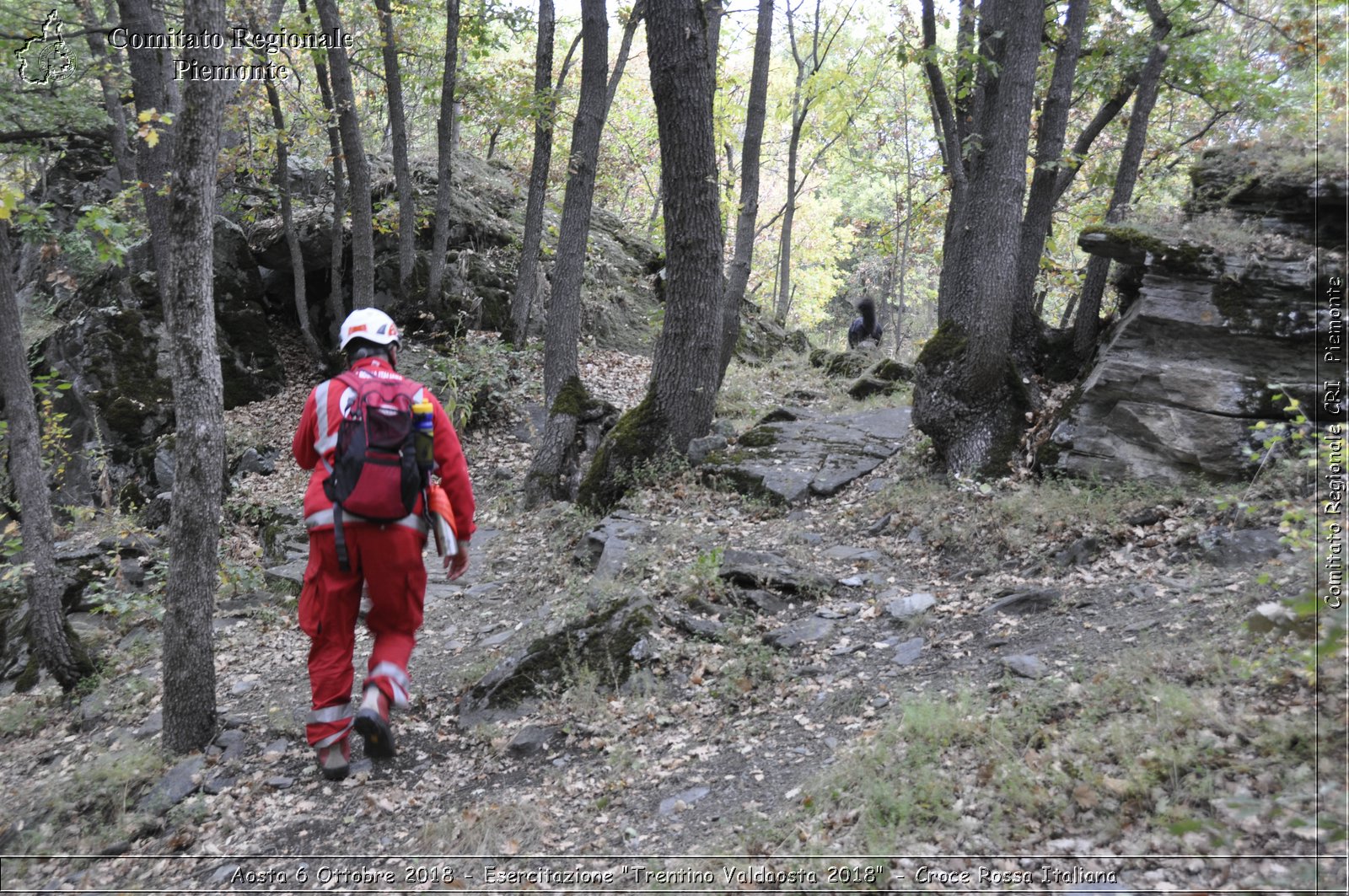 Aosta 6 Ottobre 2018 - Esercitazione "Trentino Valdaosta 2018" - Croce Rossa Italiana- Comitato Regionale del Piemonte