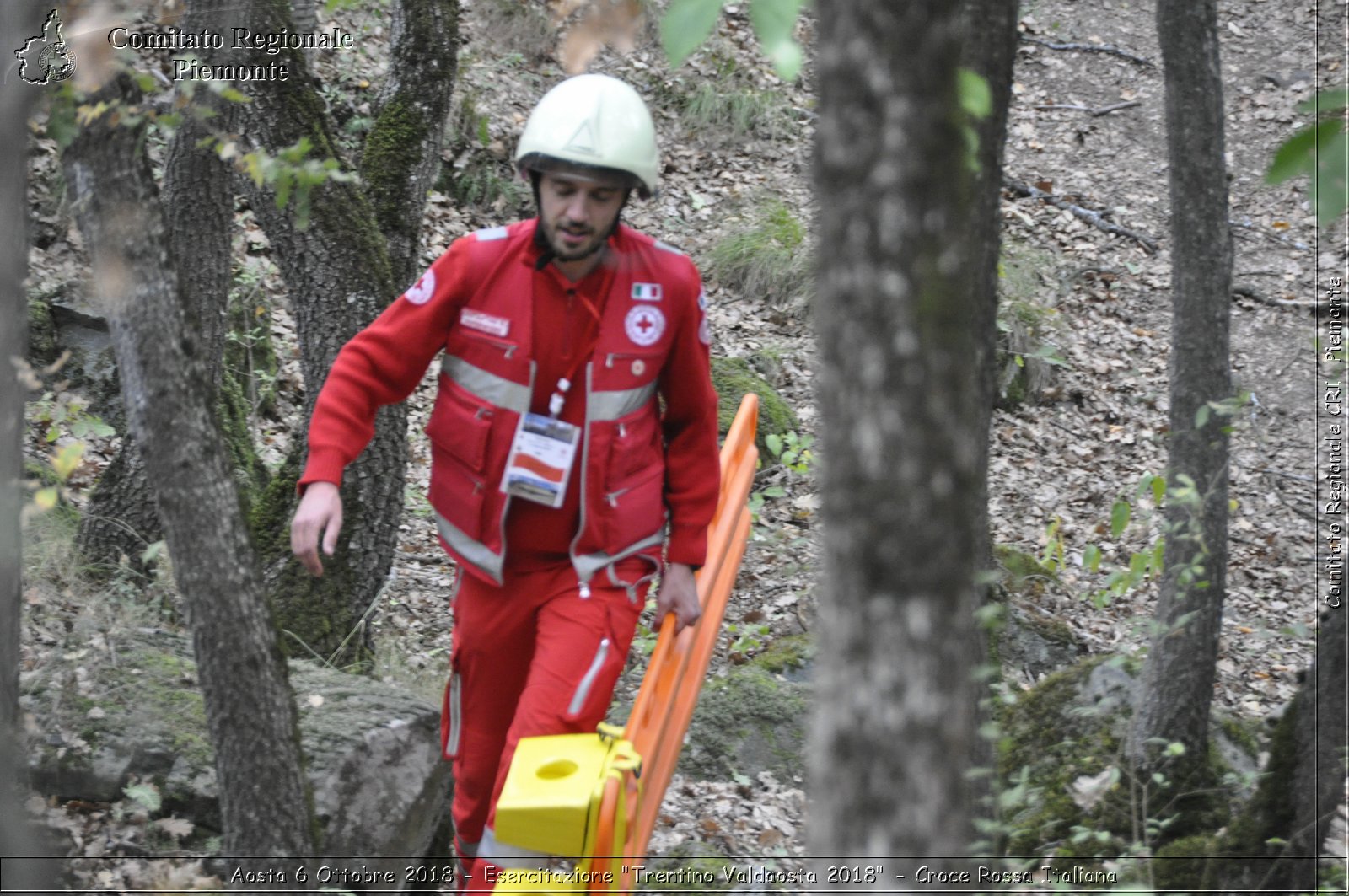 Aosta 6 Ottobre 2018 - Esercitazione "Trentino Valdaosta 2018" - Croce Rossa Italiana- Comitato Regionale del Piemonte