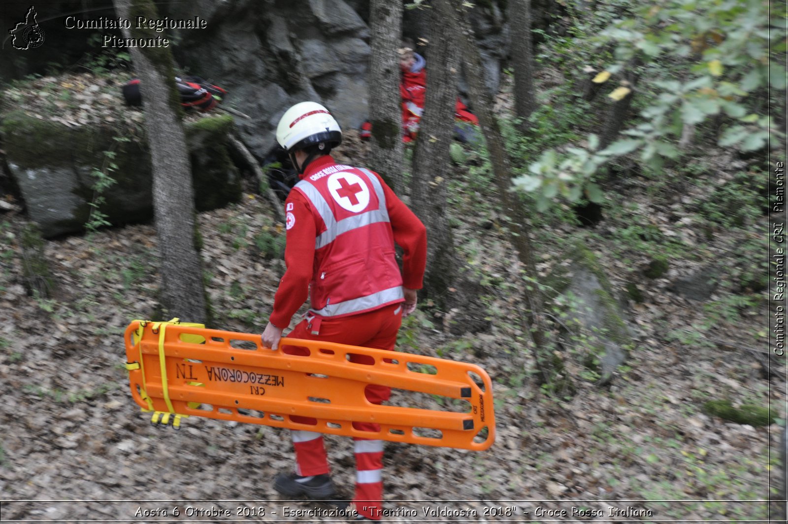 Aosta 6 Ottobre 2018 - Esercitazione "Trentino Valdaosta 2018" - Croce Rossa Italiana- Comitato Regionale del Piemonte