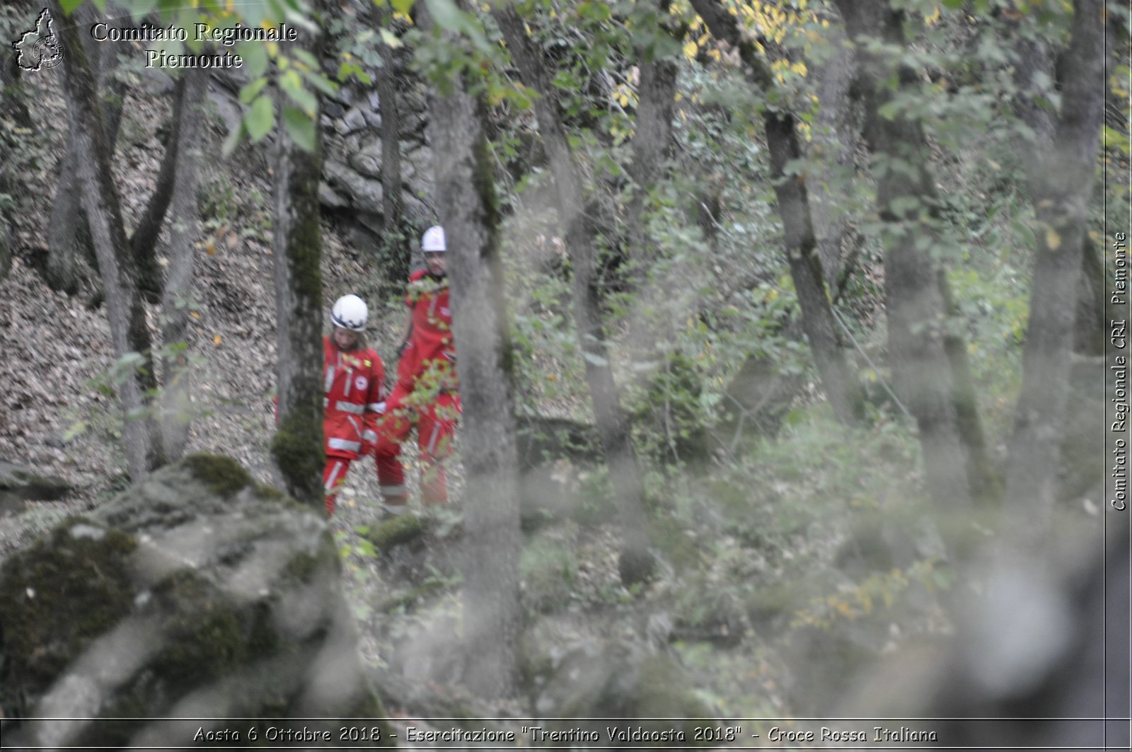 Aosta 6 Ottobre 2018 - Esercitazione "Trentino Valdaosta 2018" - Croce Rossa Italiana- Comitato Regionale del Piemonte