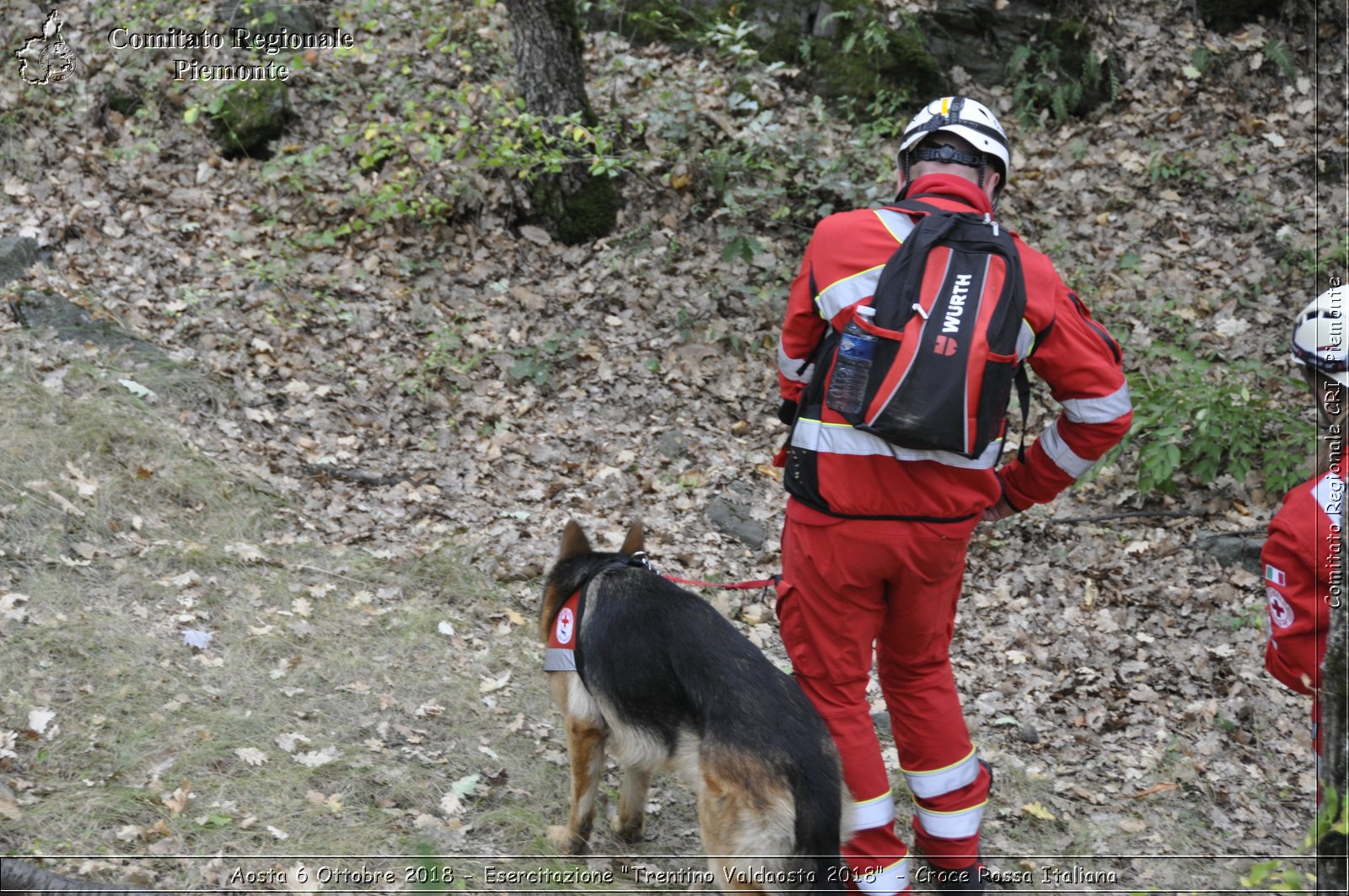 Aosta 6 Ottobre 2018 - Esercitazione "Trentino Valdaosta 2018" - Croce Rossa Italiana- Comitato Regionale del Piemonte