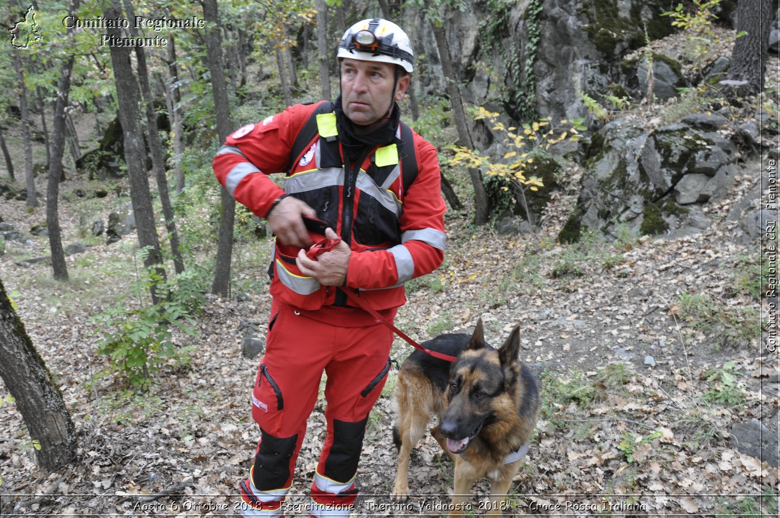 Aosta 6 Ottobre 2018 - Esercitazione "Trentino Valdaosta 2018" - Croce Rossa Italiana- Comitato Regionale del Piemonte