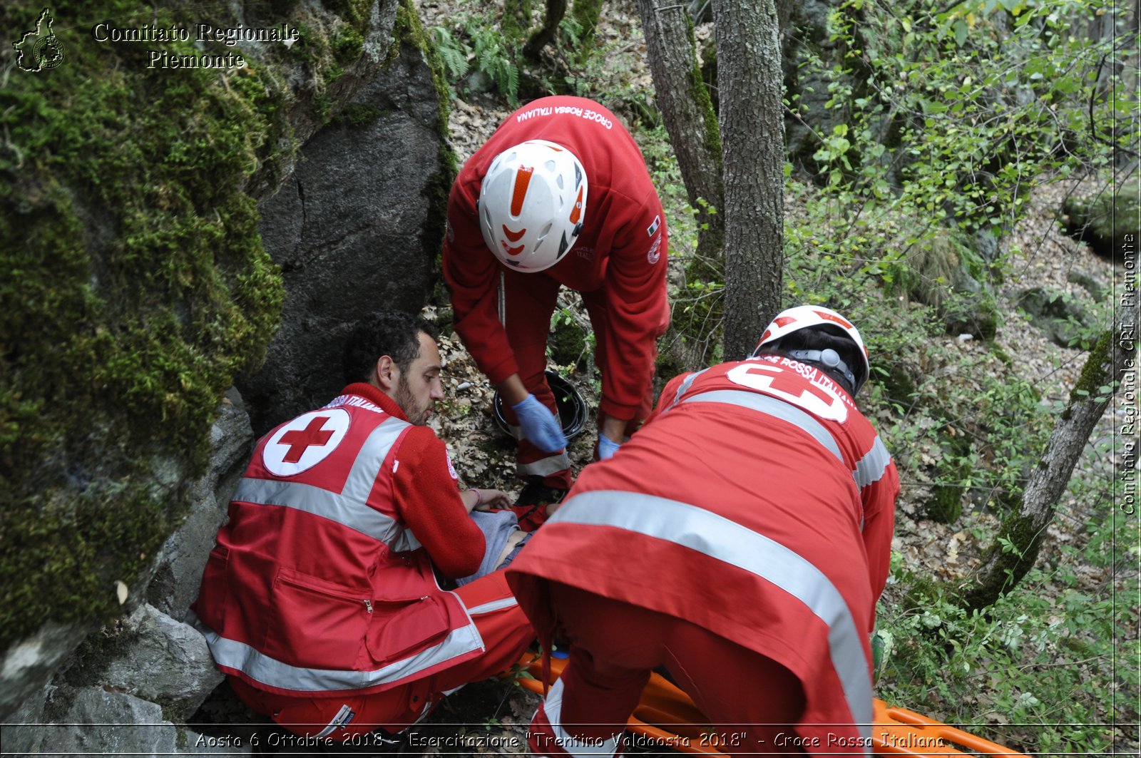 Aosta 6 Ottobre 2018 - Esercitazione "Trentino Valdaosta 2018" - Croce Rossa Italiana- Comitato Regionale del Piemonte