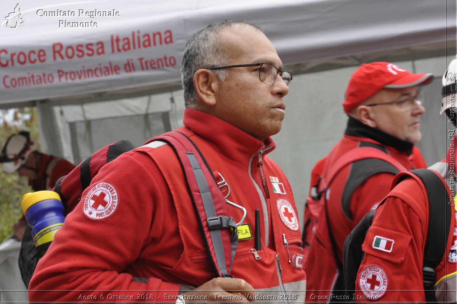 Aosta 6 Ottobre 2018 - Esercitazione "Trentino Valdaosta 2018" - Croce Rossa Italiana- Comitato Regionale del Piemonte