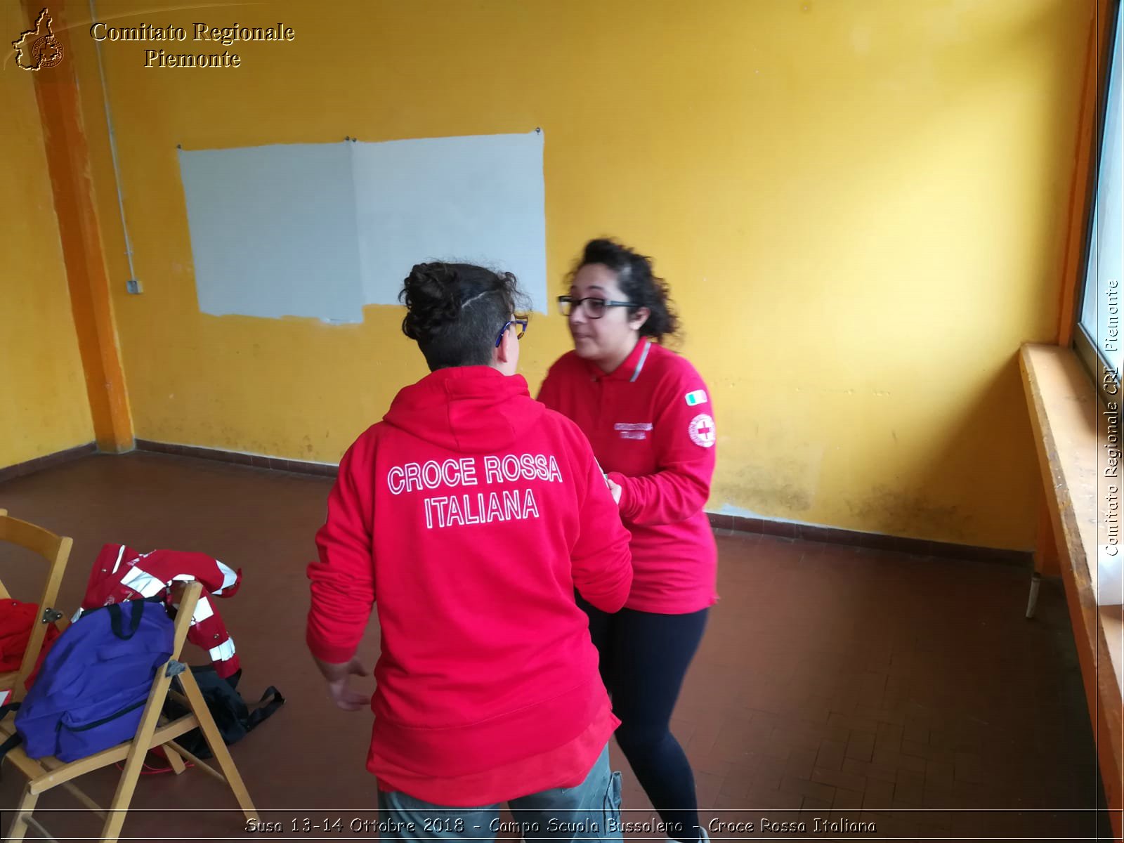 Susa 13-14 Ottobre 2018 - Campo Scuola Bussoleno - Croce Rossa Italiana- Comitato Regionale del Piemonte