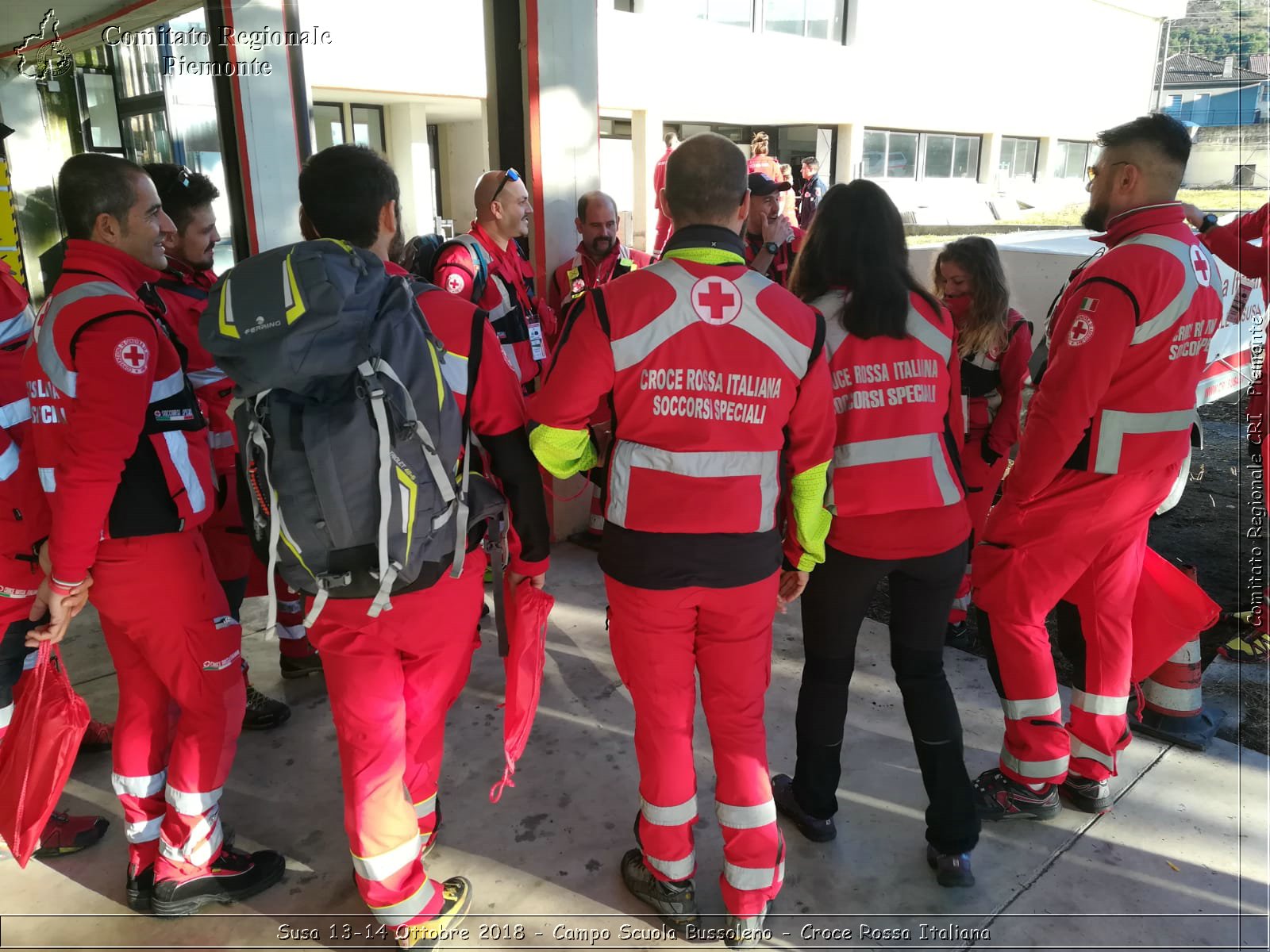 Susa 13-14 Ottobre 2018 - Campo Scuola Bussoleno - Croce Rossa Italiana- Comitato Regionale del Piemonte