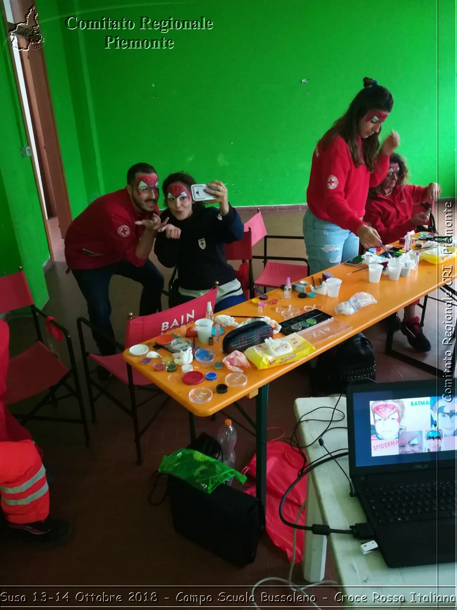 Susa 13-14 Ottobre 2018 - Campo Scuola Bussoleno - Croce Rossa Italiana- Comitato Regionale del Piemonte