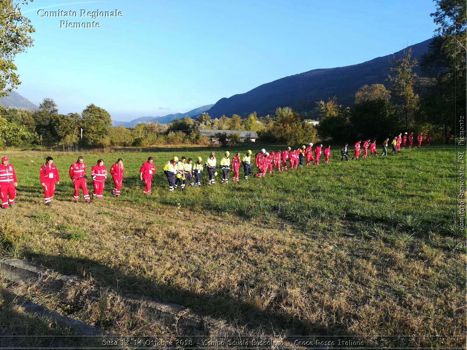 Susa 13-14 Ottobre 2018 - Campo Scuola Bussoleno - Croce Rossa Italiana- Comitato Regionale del Piemonte