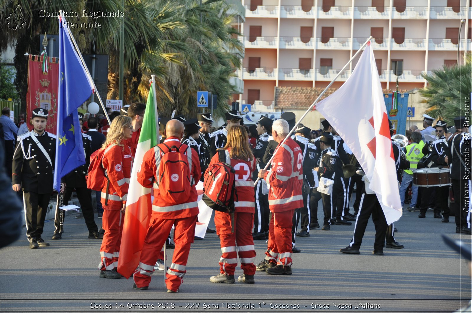 Scalea 14 Ottobre 2018 - XXV Gara Nazionale 1 Soccorso - Croce Rossa Italiana- Comitato Regionale del Piemonte