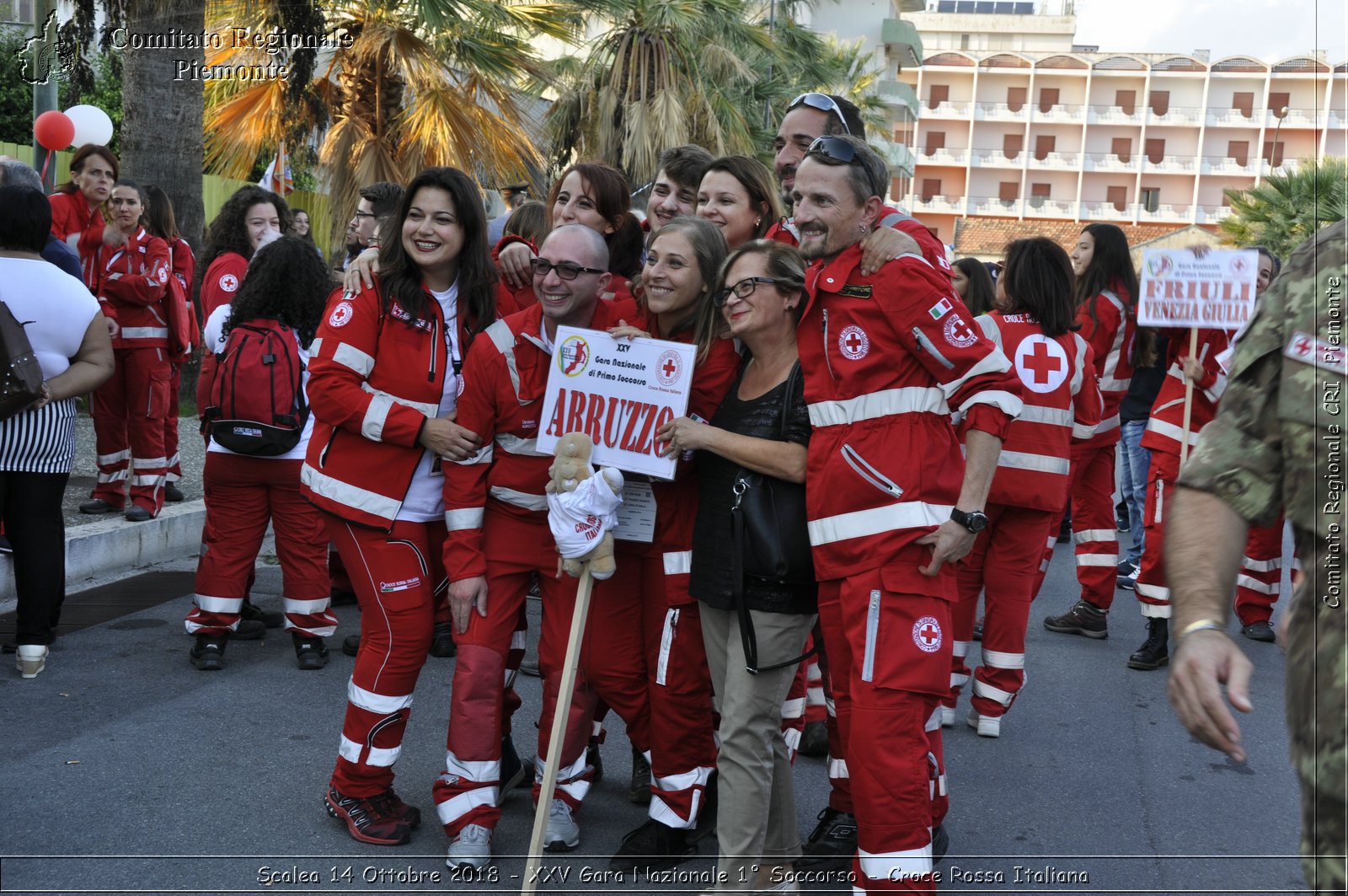 Scalea 14 Ottobre 2018 - XXV Gara Nazionale 1 Soccorso - Croce Rossa Italiana- Comitato Regionale del Piemonte