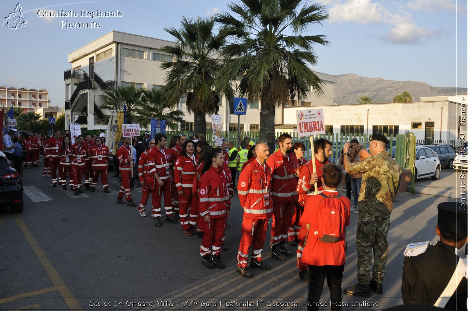 Scalea 14 Ottobre 2018 - XXV Gara Nazionale 1 Soccorso - Croce Rossa Italiana- Comitato Regionale del Piemonte