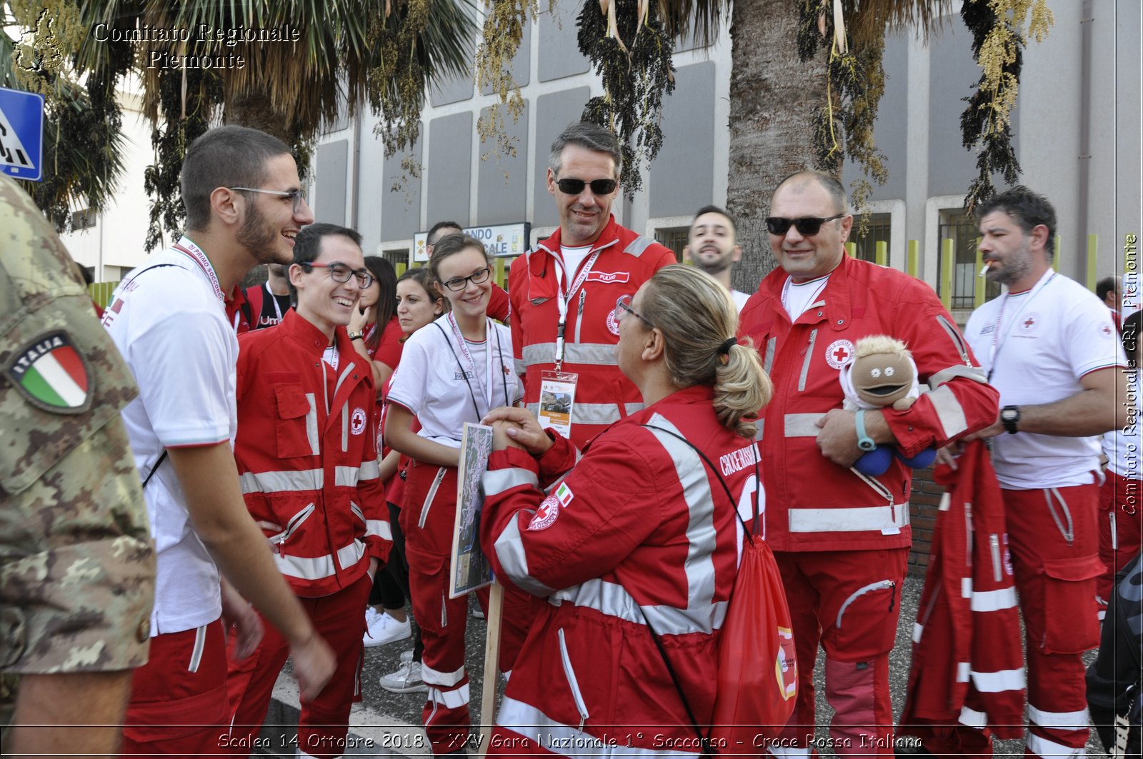 Scalea 14 Ottobre 2018 - XXV Gara Nazionale 1 Soccorso - Croce Rossa Italiana- Comitato Regionale del Piemonte