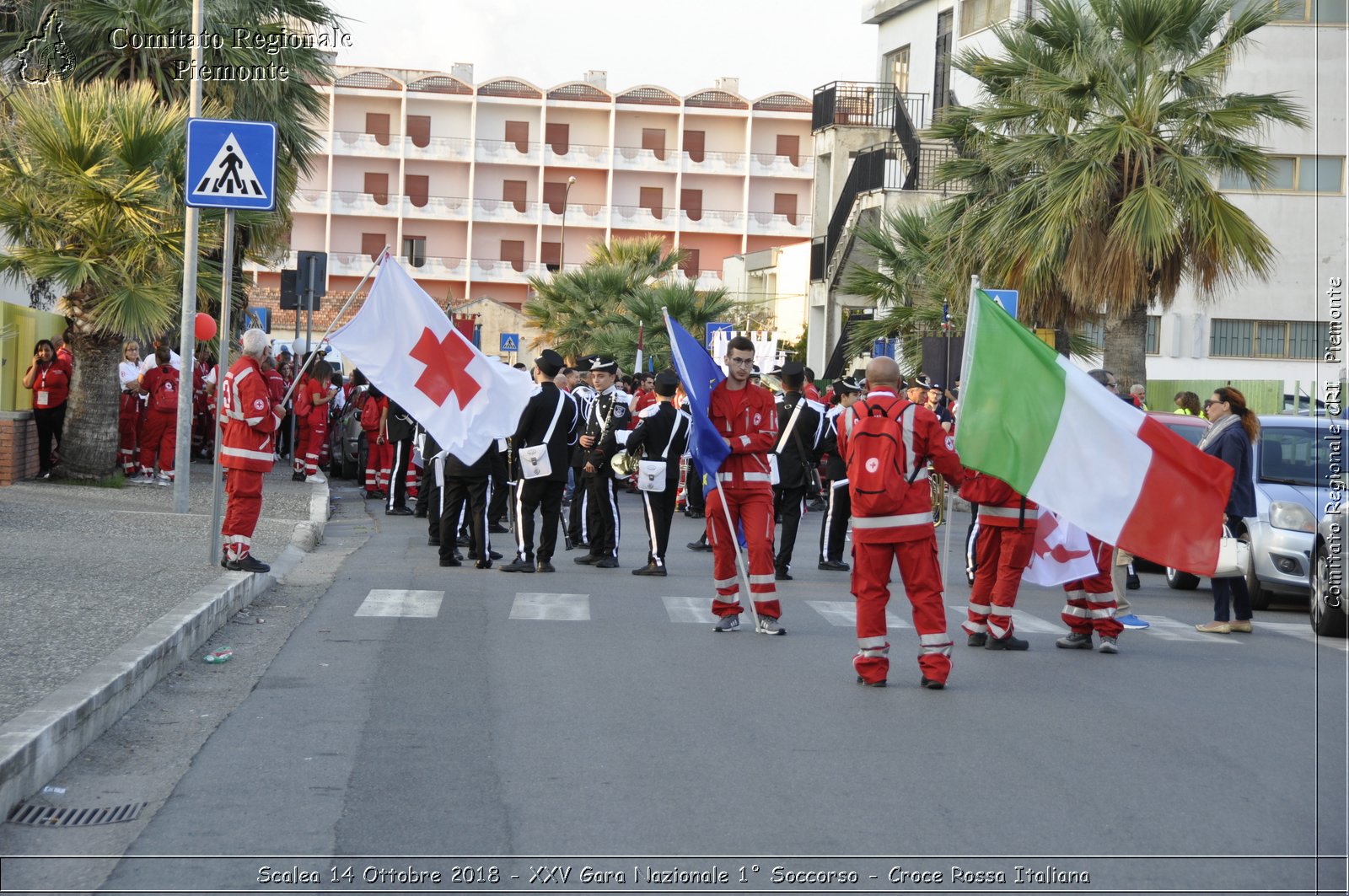 Scalea 14 Ottobre 2018 - XXV Gara Nazionale 1 Soccorso - Croce Rossa Italiana- Comitato Regionale del Piemonte