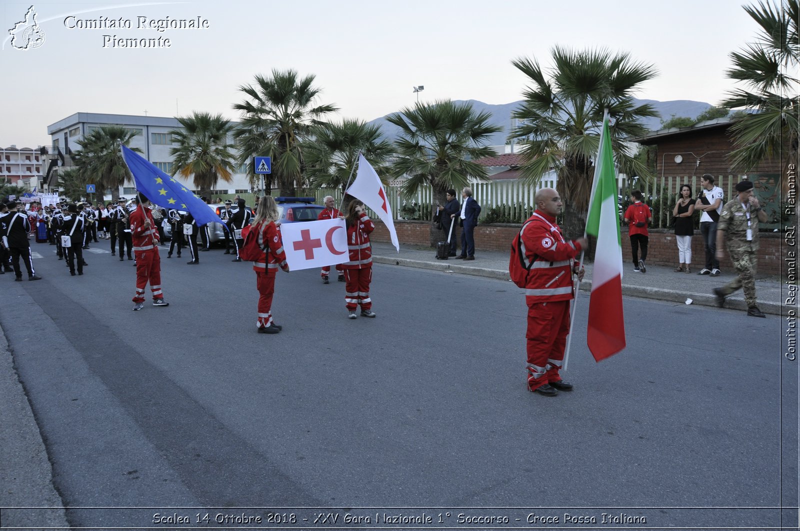 Scalea 14 Ottobre 2018 - XXV Gara Nazionale 1 Soccorso - Croce Rossa Italiana- Comitato Regionale del Piemonte