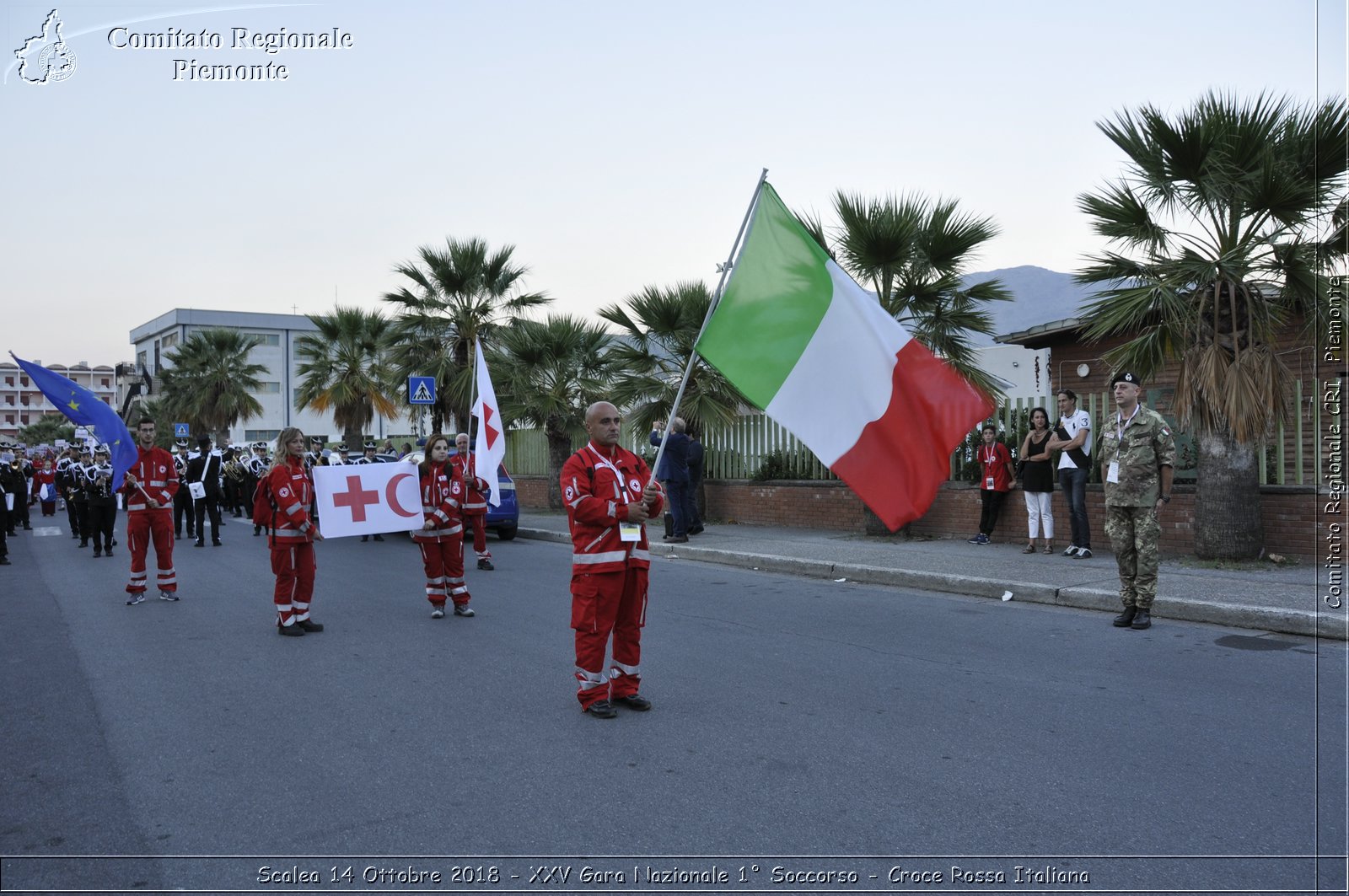 Scalea 14 Ottobre 2018 - XXV Gara Nazionale 1 Soccorso - Croce Rossa Italiana- Comitato Regionale del Piemonte