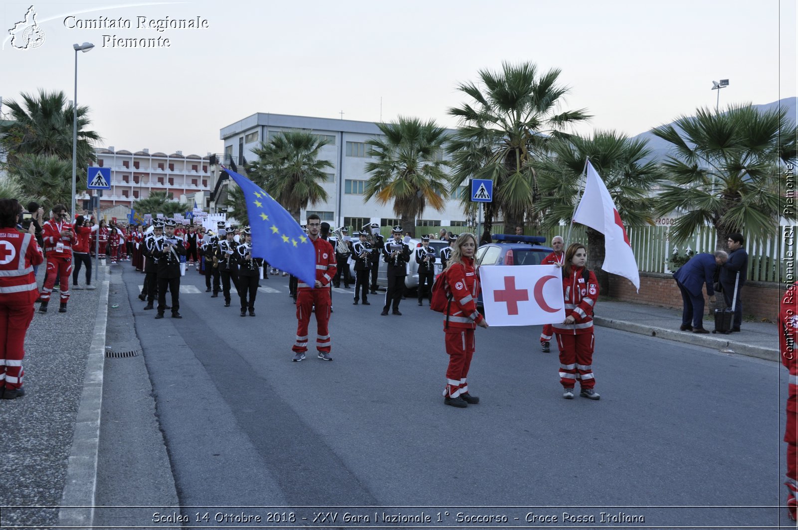 Scalea 14 Ottobre 2018 - XXV Gara Nazionale 1 Soccorso - Croce Rossa Italiana- Comitato Regionale del Piemonte