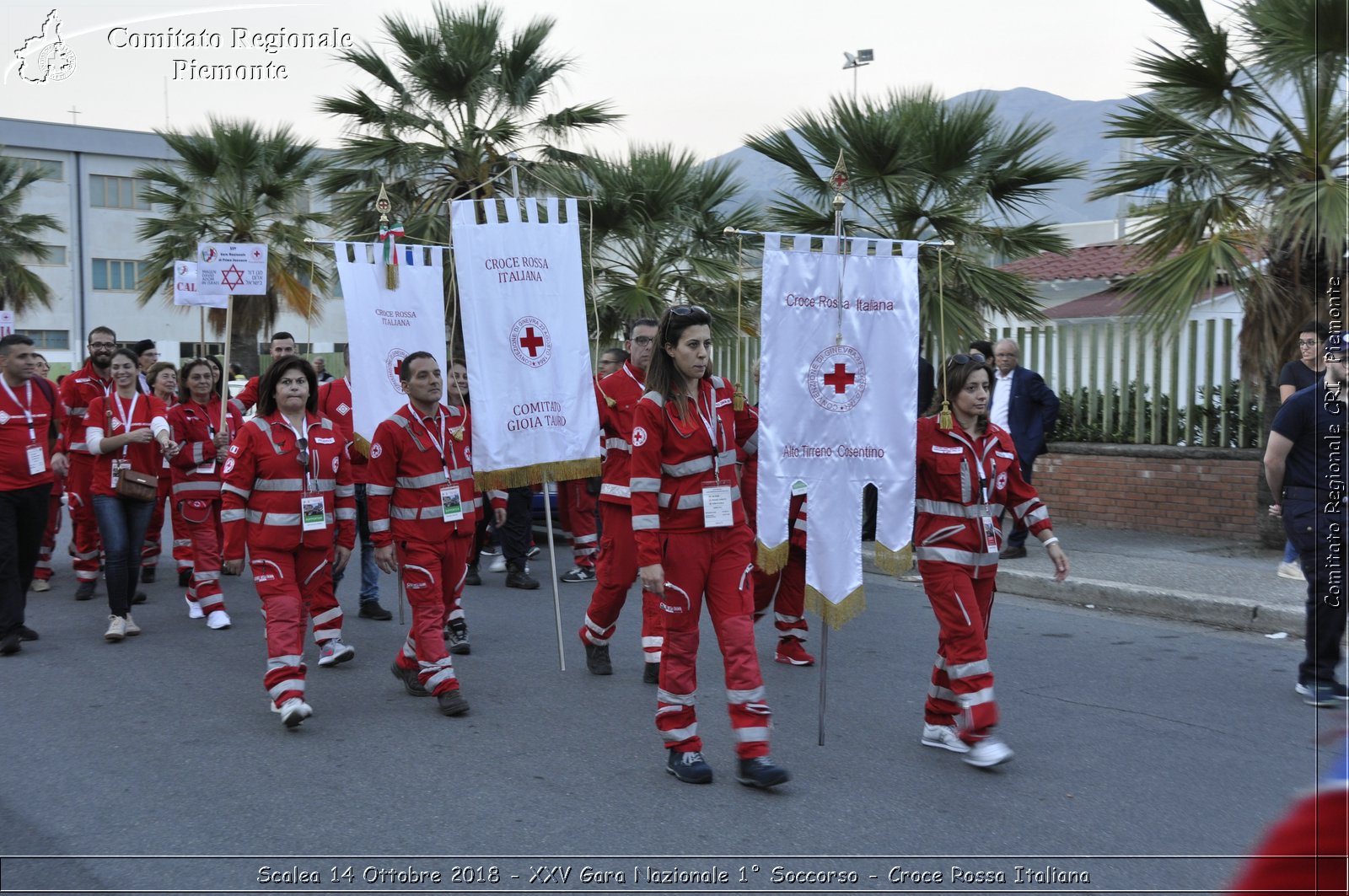 Scalea 14 Ottobre 2018 - XXV Gara Nazionale 1 Soccorso - Croce Rossa Italiana- Comitato Regionale del Piemonte