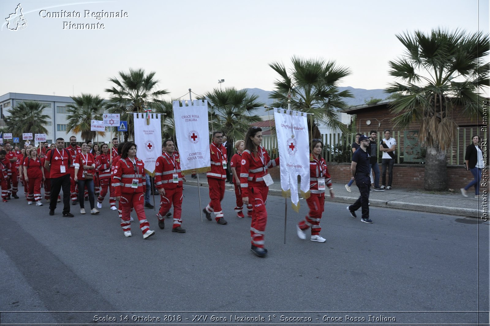 Scalea 14 Ottobre 2018 - XXV Gara Nazionale 1 Soccorso - Croce Rossa Italiana- Comitato Regionale del Piemonte