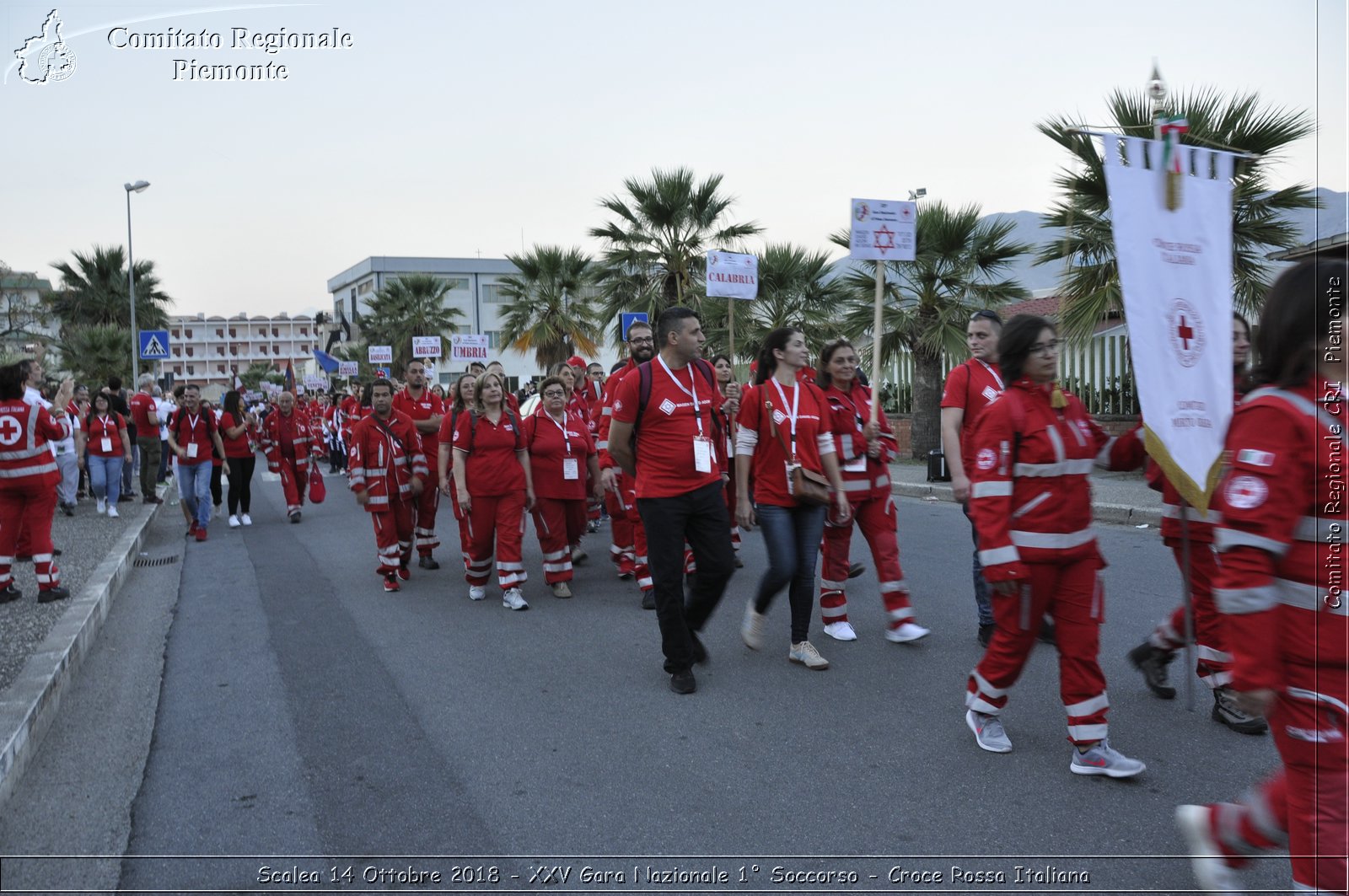 Scalea 14 Ottobre 2018 - XXV Gara Nazionale 1 Soccorso - Croce Rossa Italiana- Comitato Regionale del Piemonte